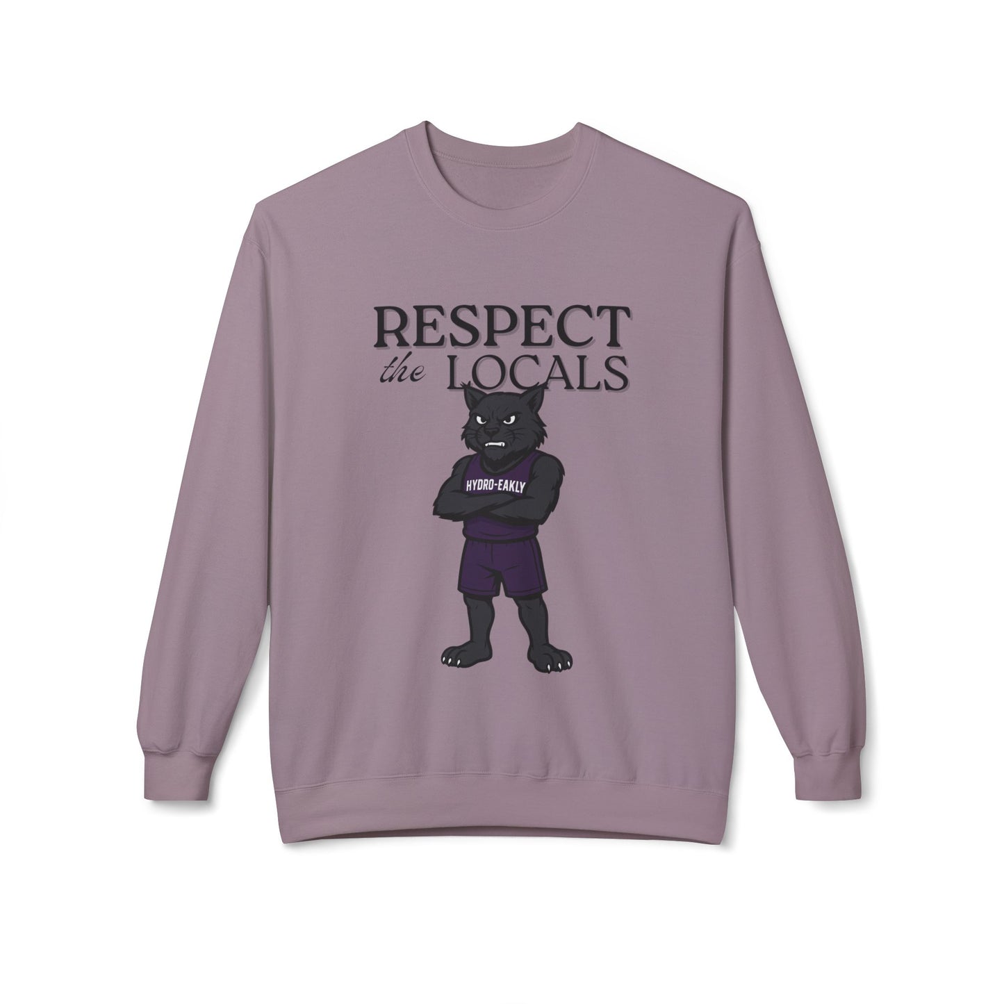 Respect the Locals Crewneck Hydro-Eakly