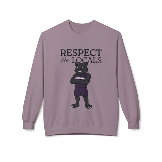Respect the Locals Crewneck Hydro-Eakly