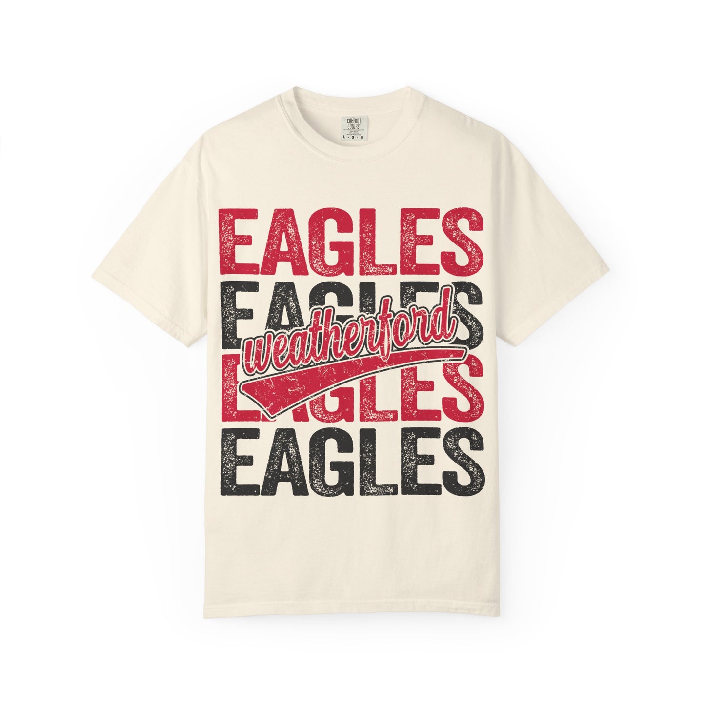 Retro comfort colors tee Weatherford