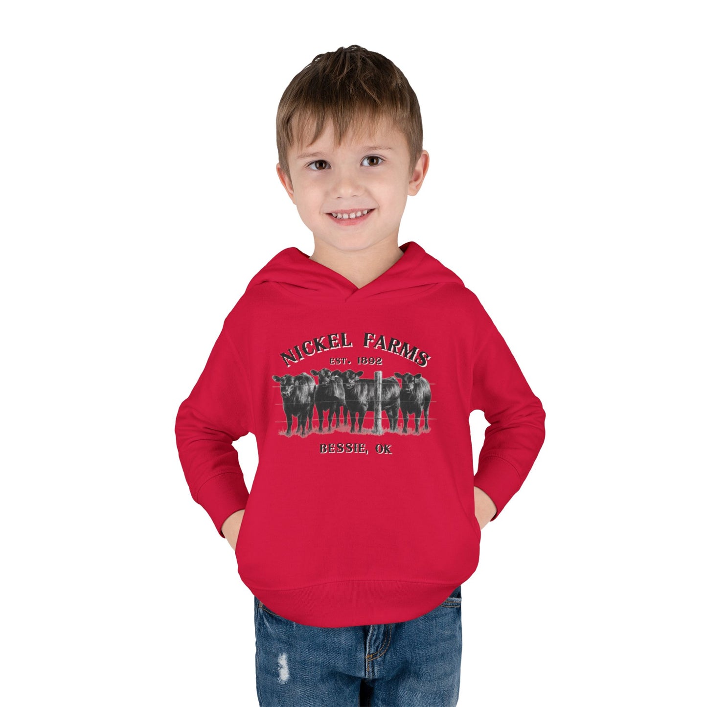 Toddler Pullover Fleece Hoodie Nickel Farms