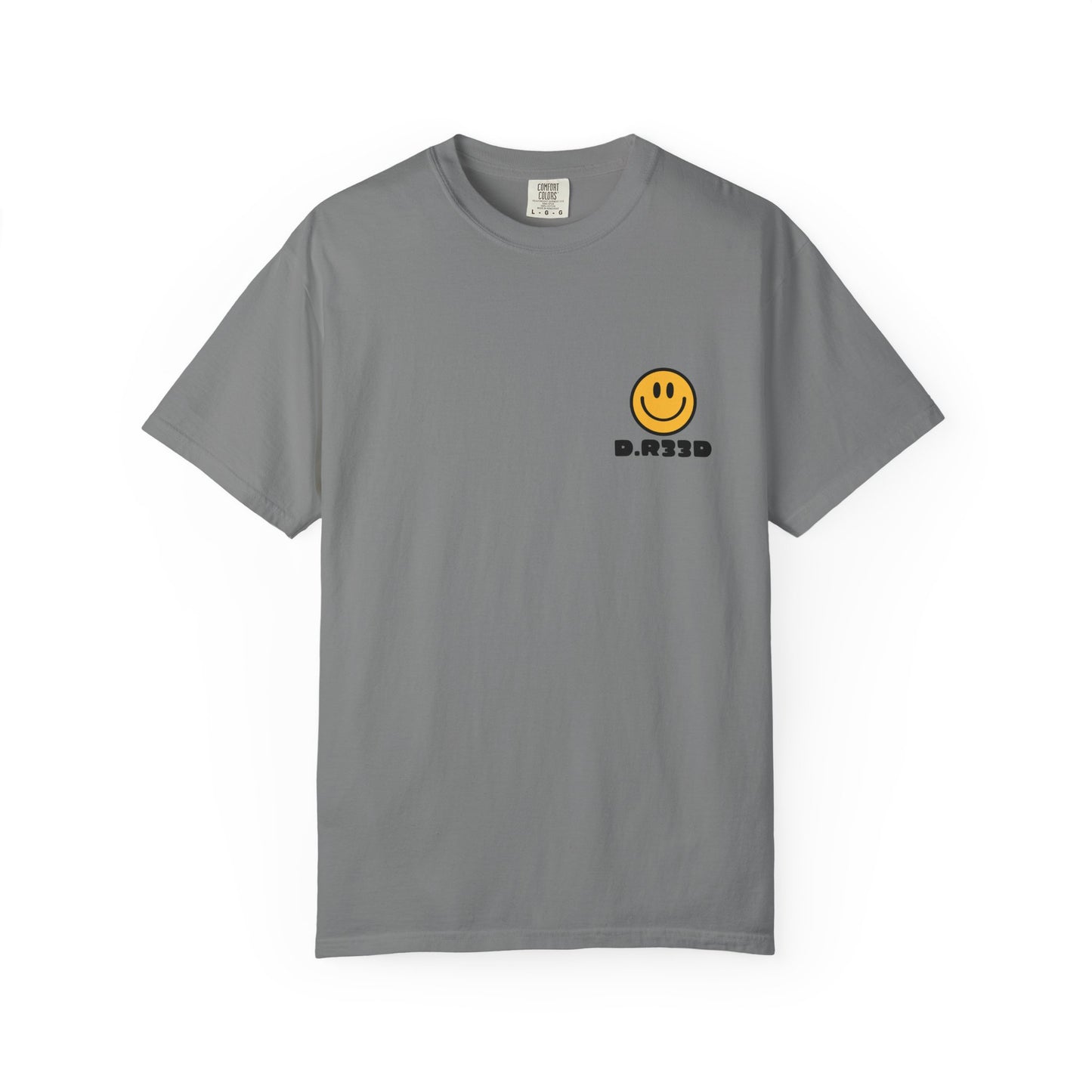 D.R33D Smiley Comfort Color Front Back
