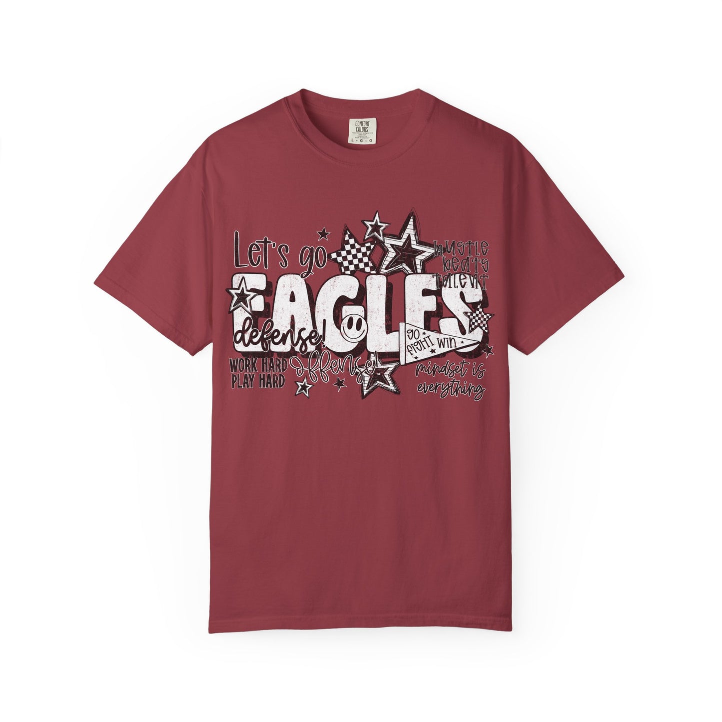 Lets Go Eagles Comfort Colors
