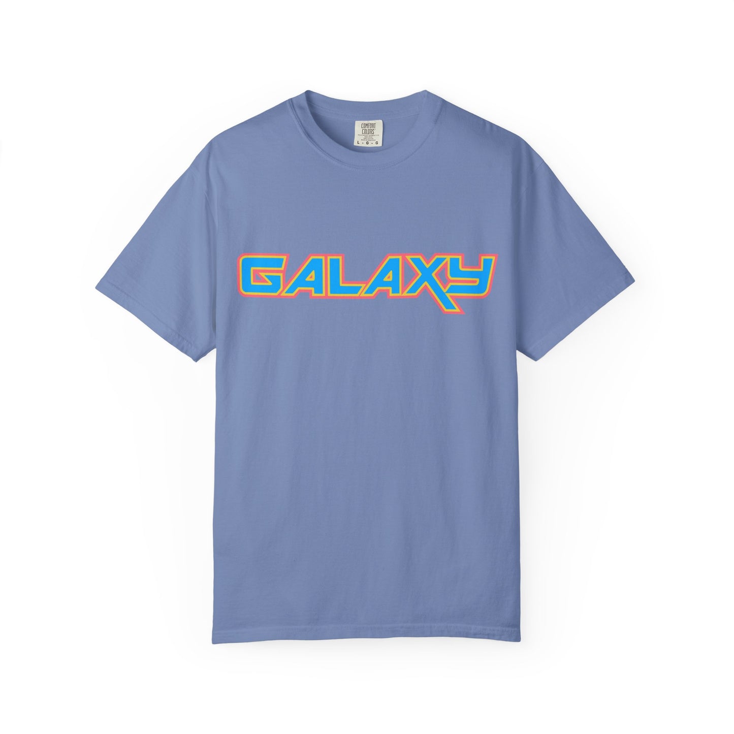 Galaxy Comfort Colors Tee W/ Pink