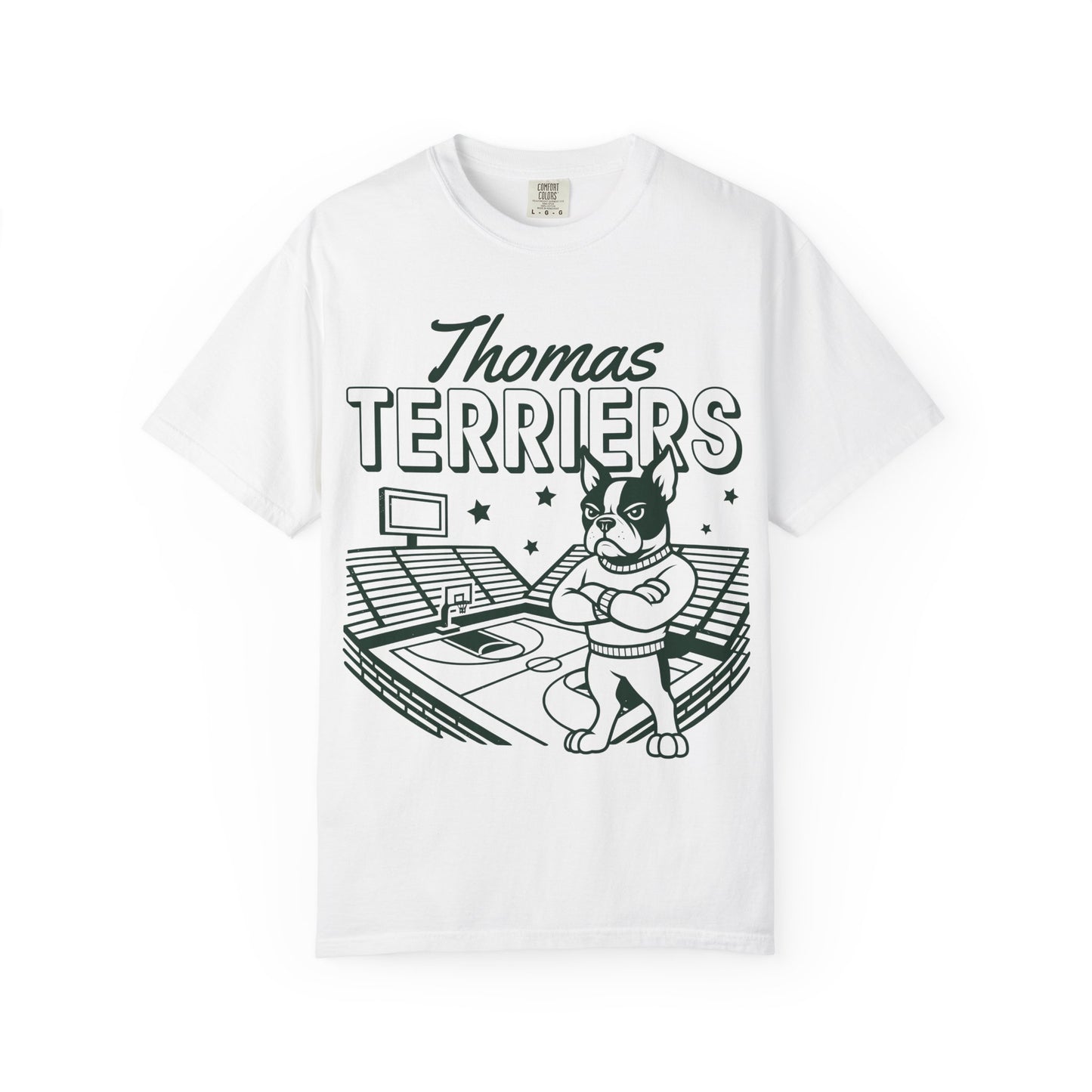 Thomas Terriers Basketball Tee