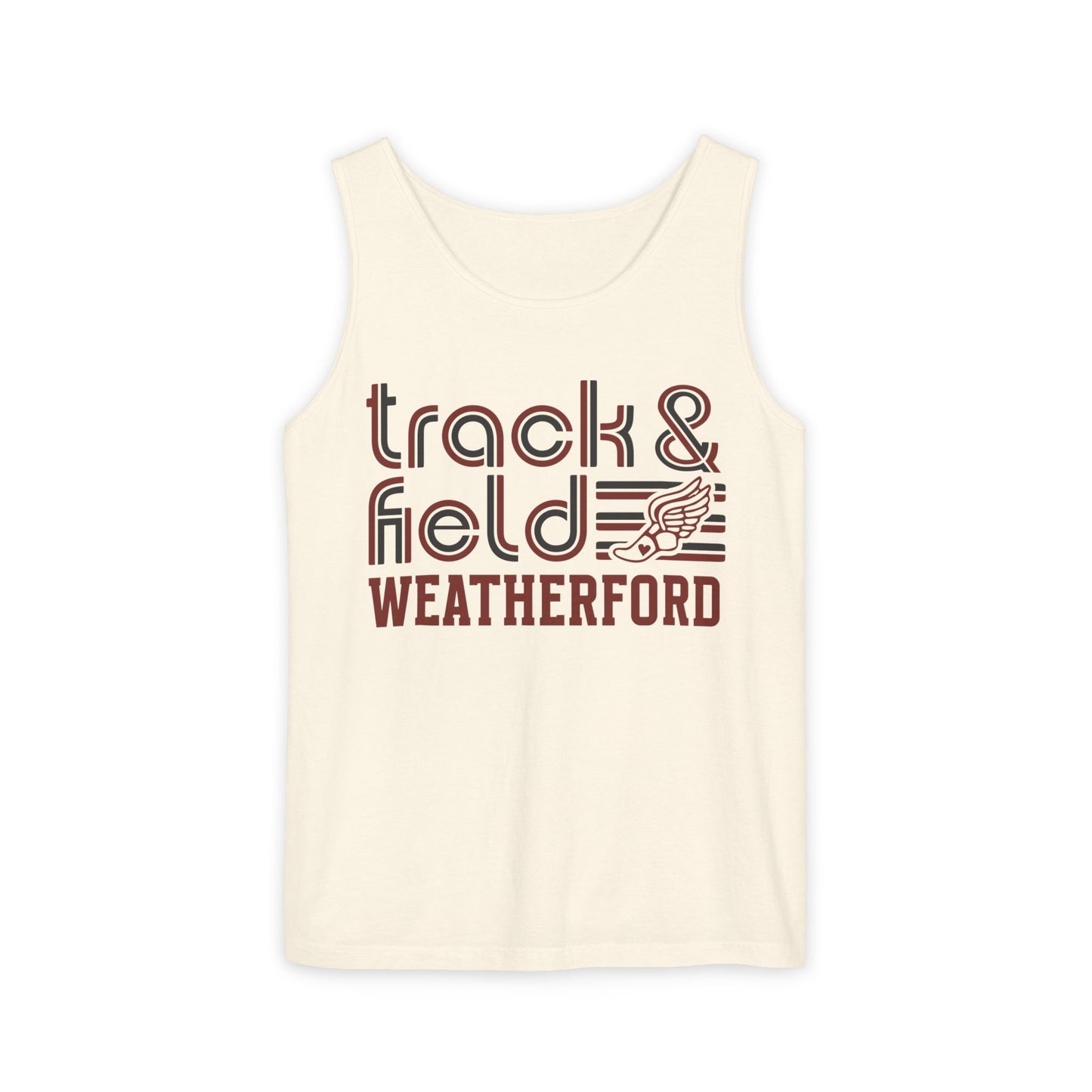 Comfort Colors Track And Field Tank Weatherford