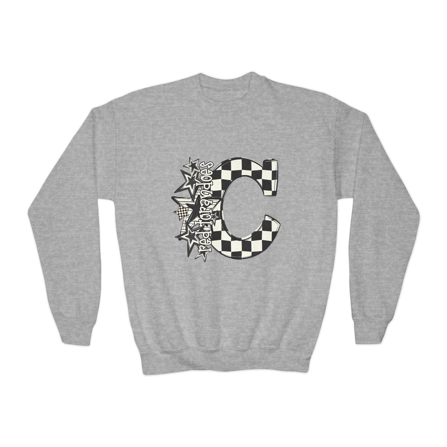 Clinton stars Youth Crewneck Sweatshirt