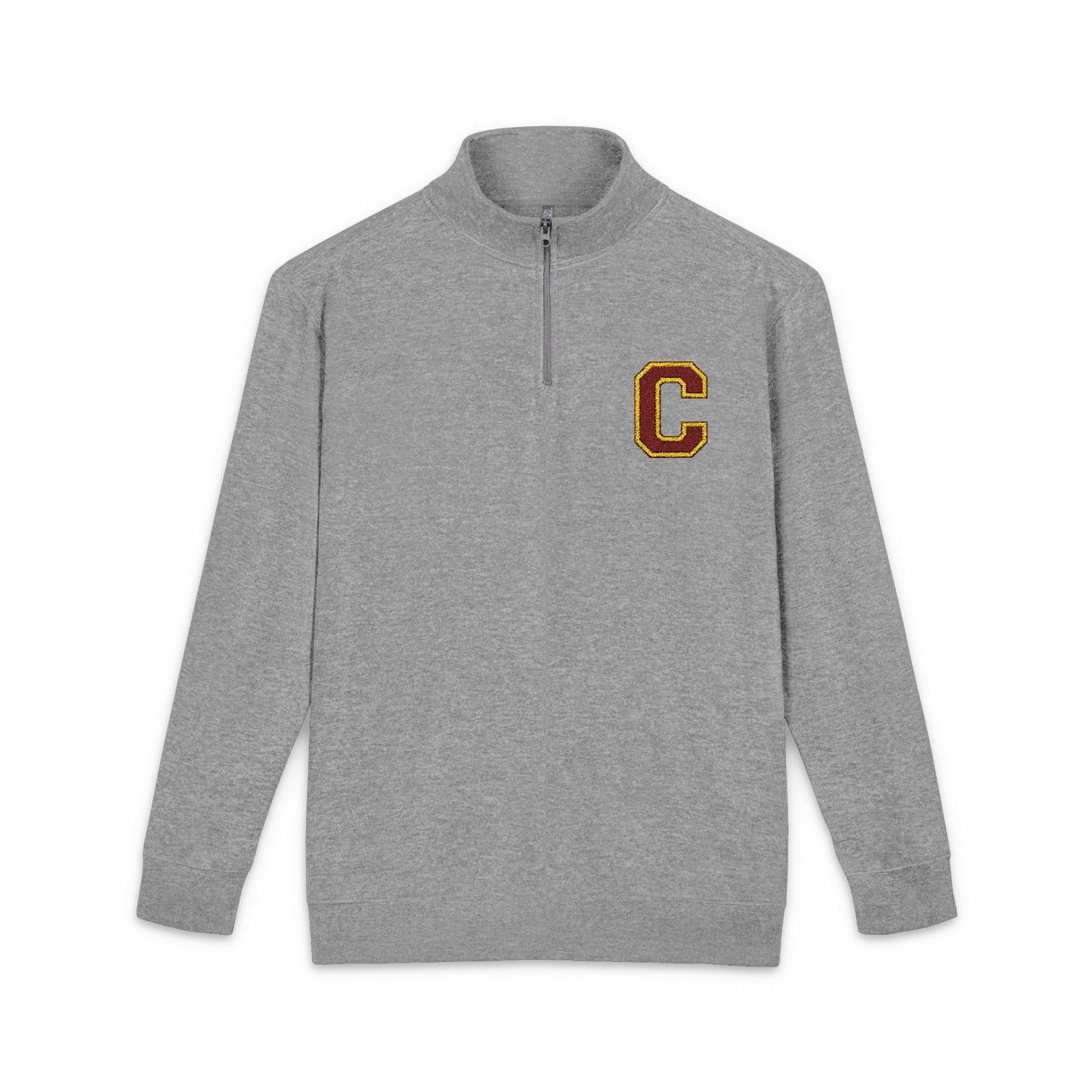 Embroidered Unisex Fleece Pullover Clinton