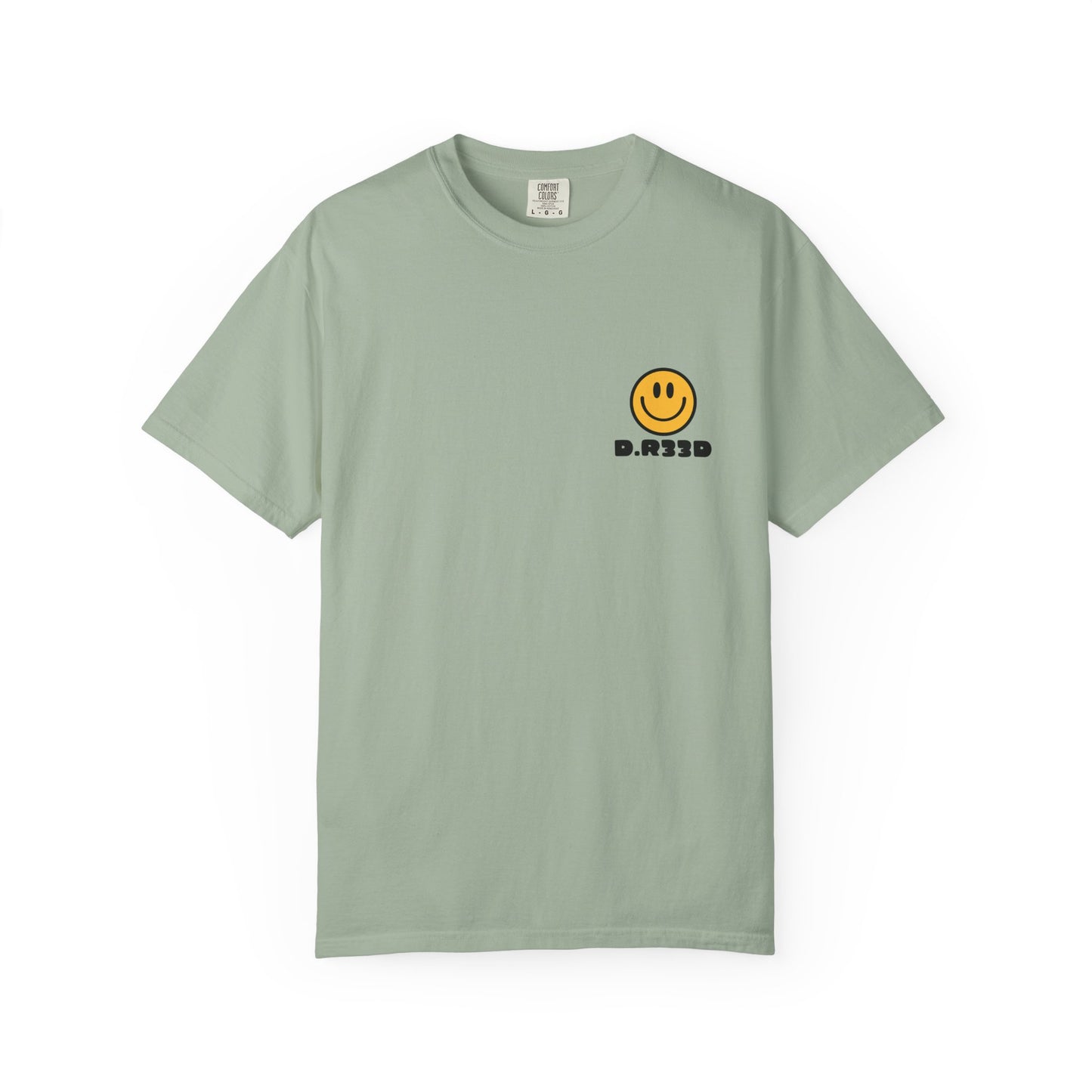 D.R33D Smiley Comfort Color Front Back