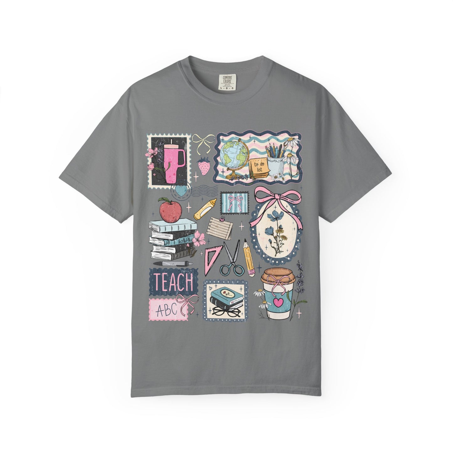 Teach Collage Comfort Colors