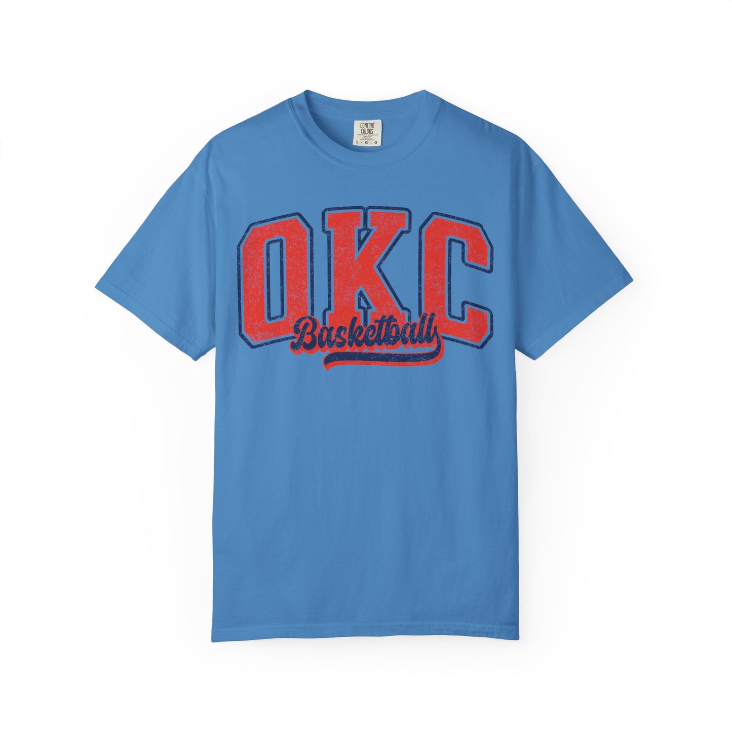 Retro comfort colors tee OKC
