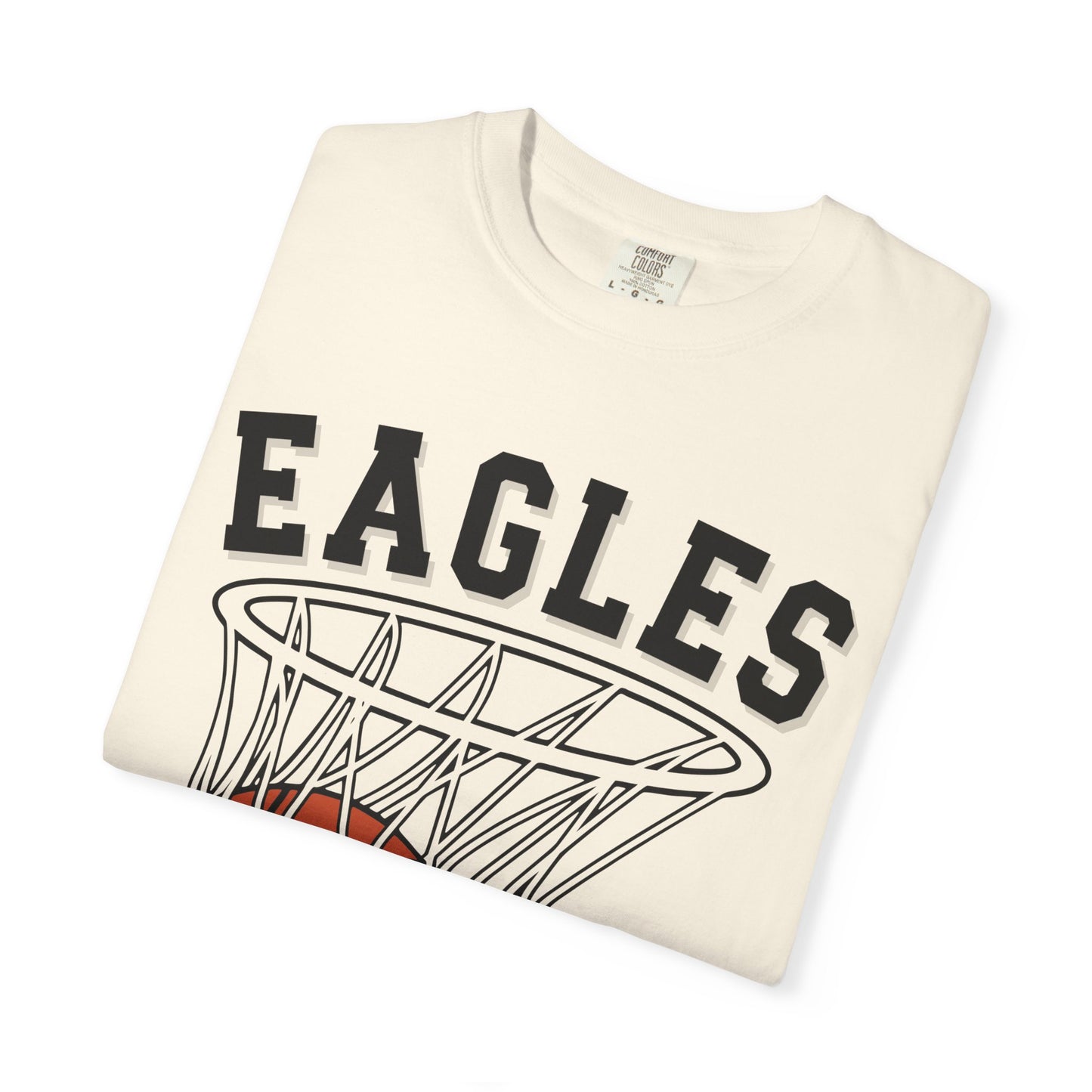 Eagles Basketball Comfort Colors Tee