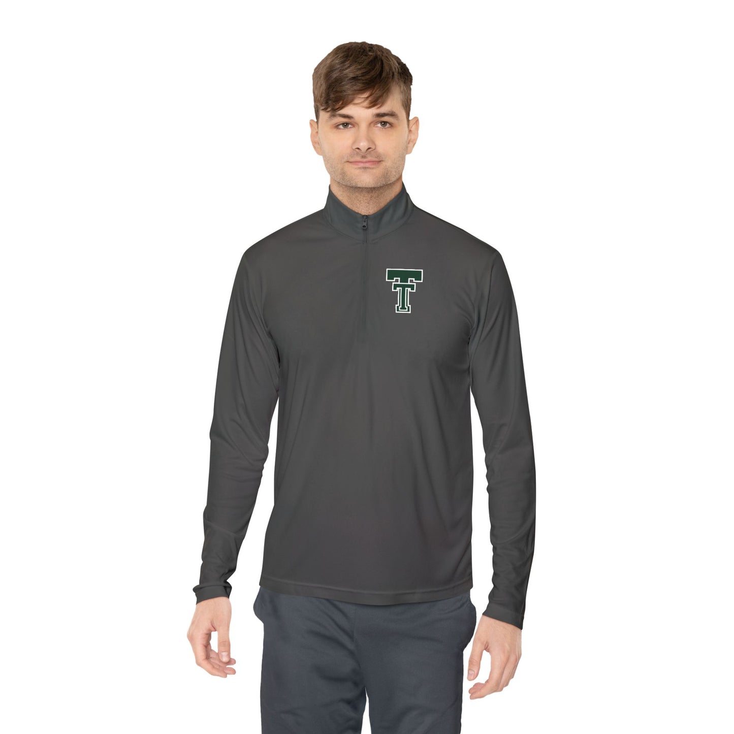 Unisex Quarter-Zip Pullover Thomas Terriers