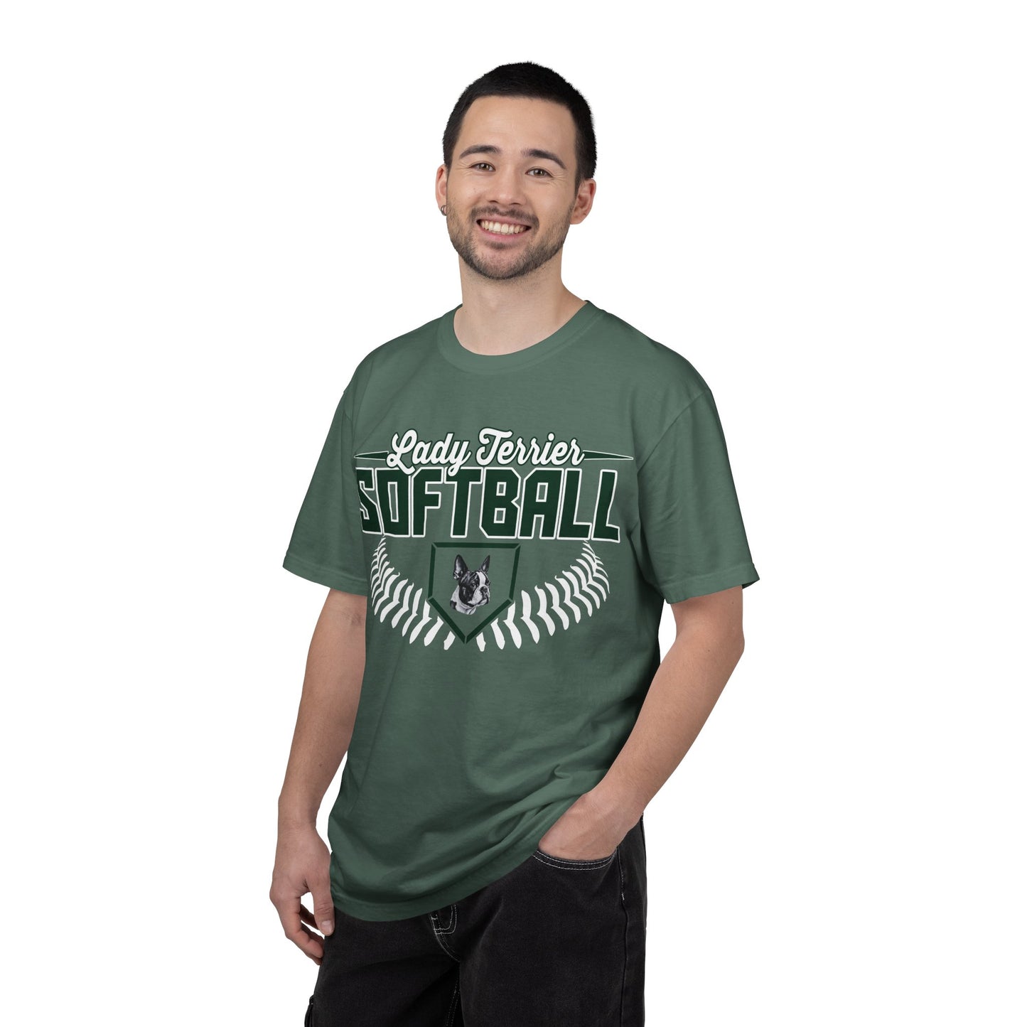 Lady Terrier Softball Comfort Colors Tee