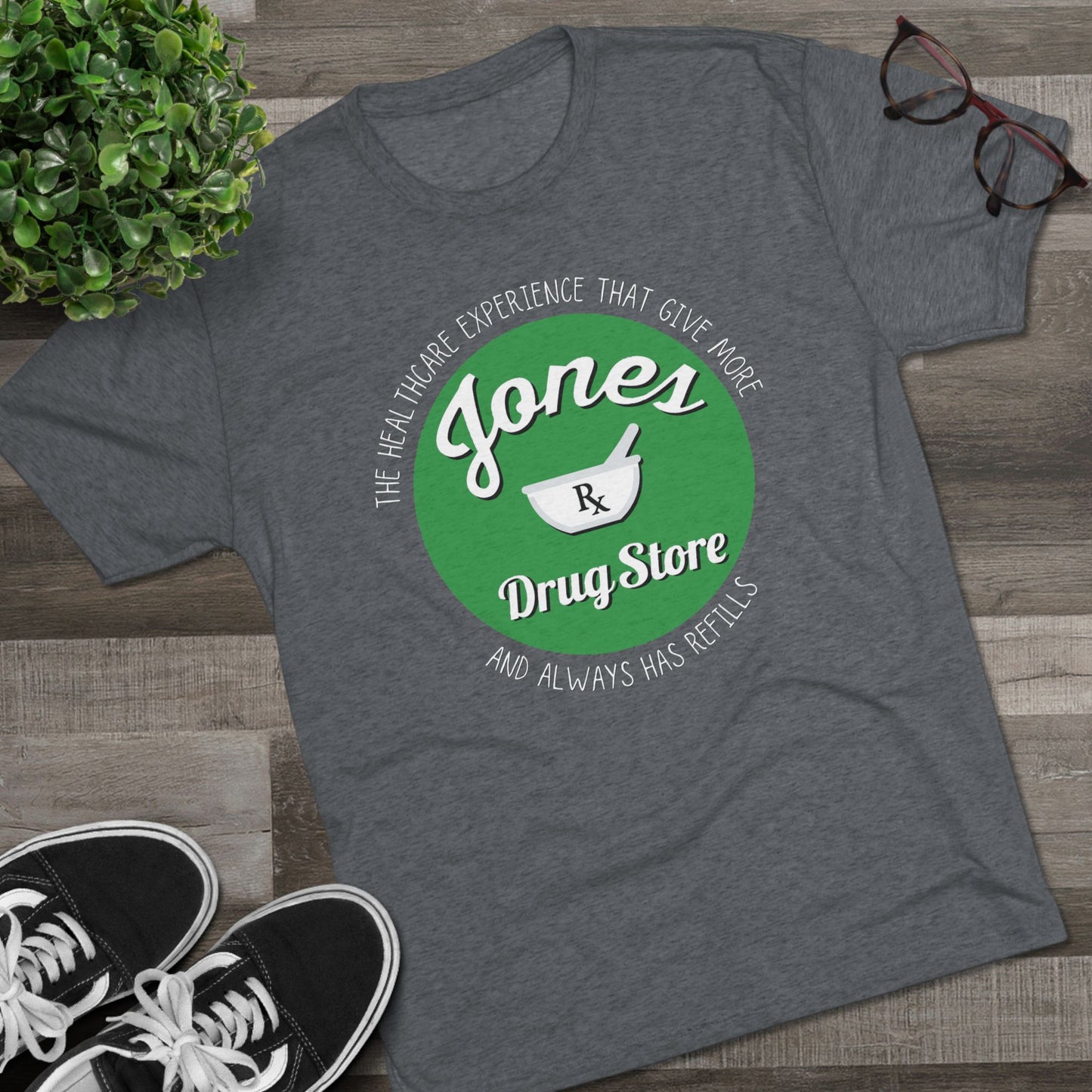 Jones Triblend Tee Healthcare Experience