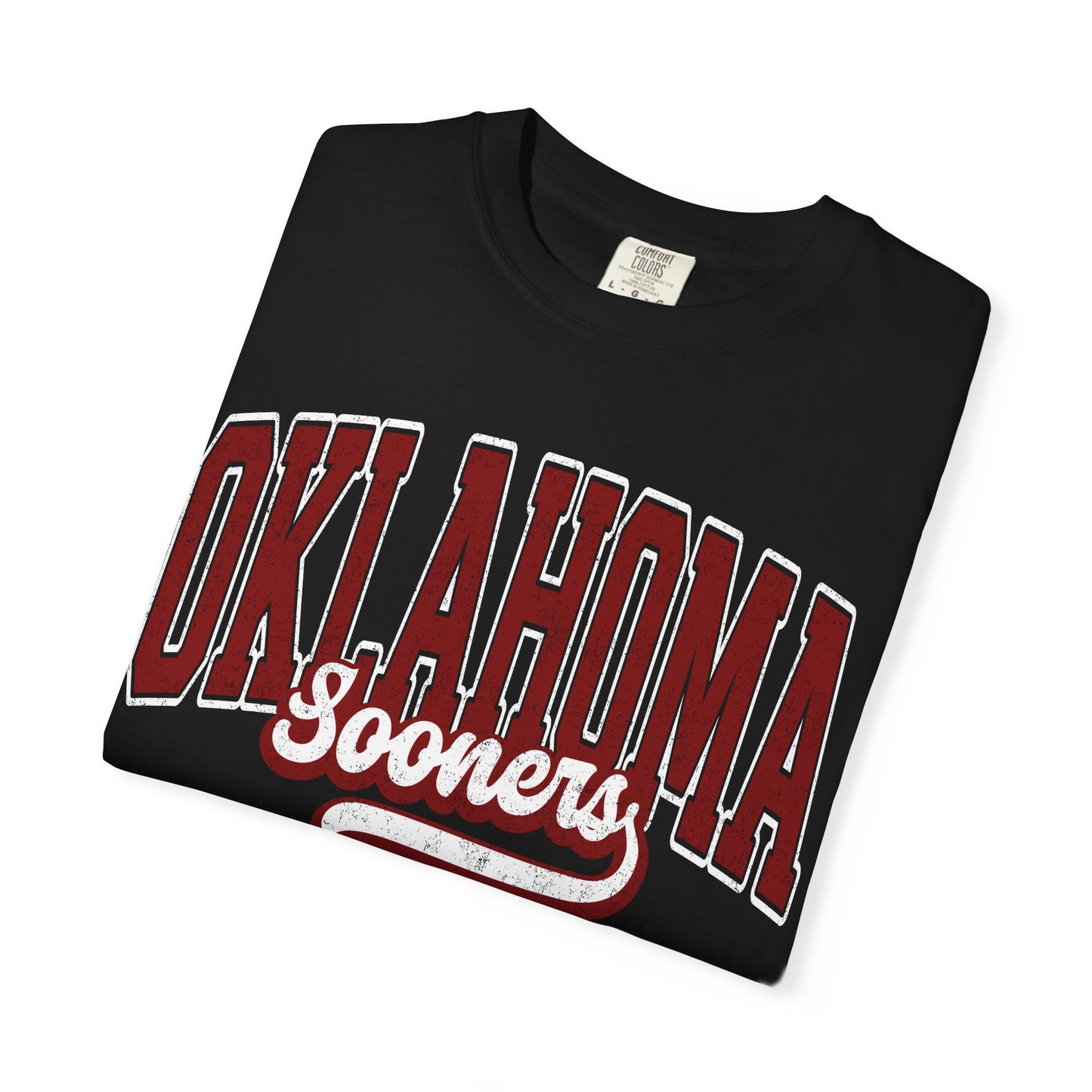 Retro comfort colors tee Oklahoma