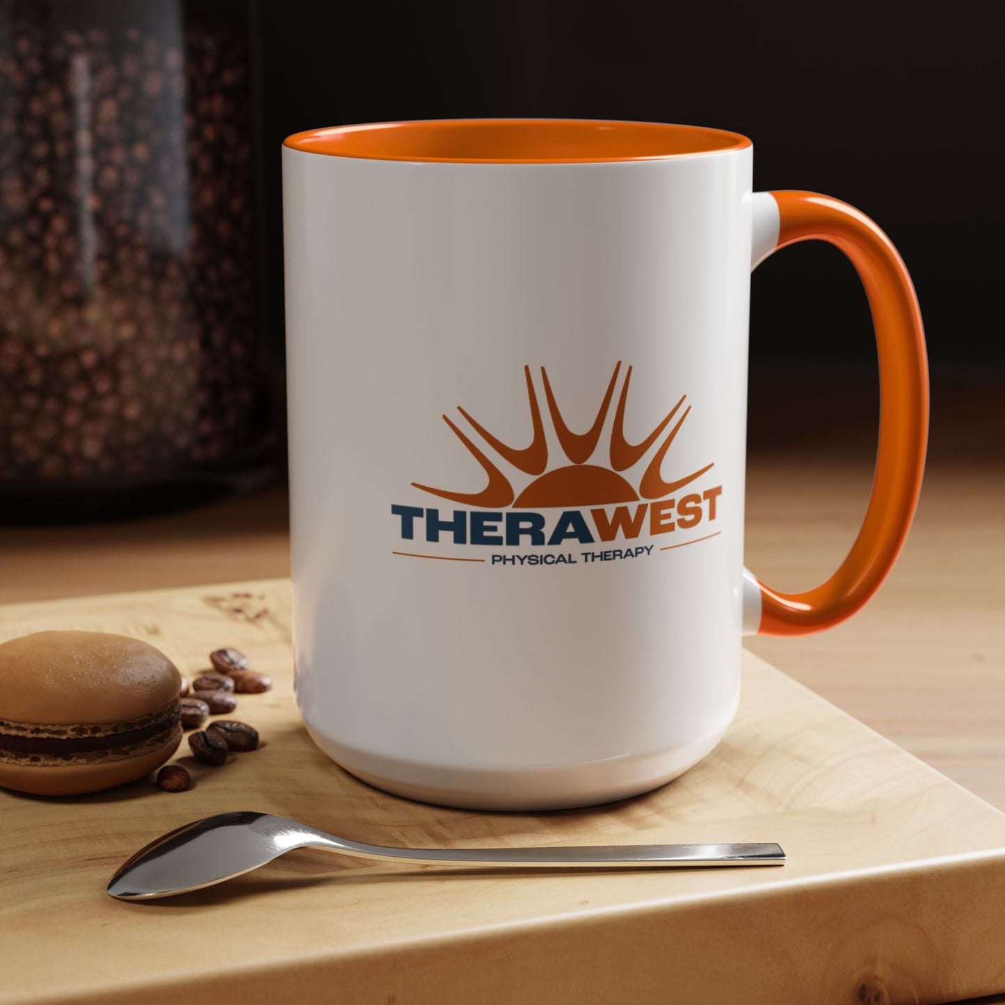 Colorful Handle TheraWest mug 11oz or 15 oz