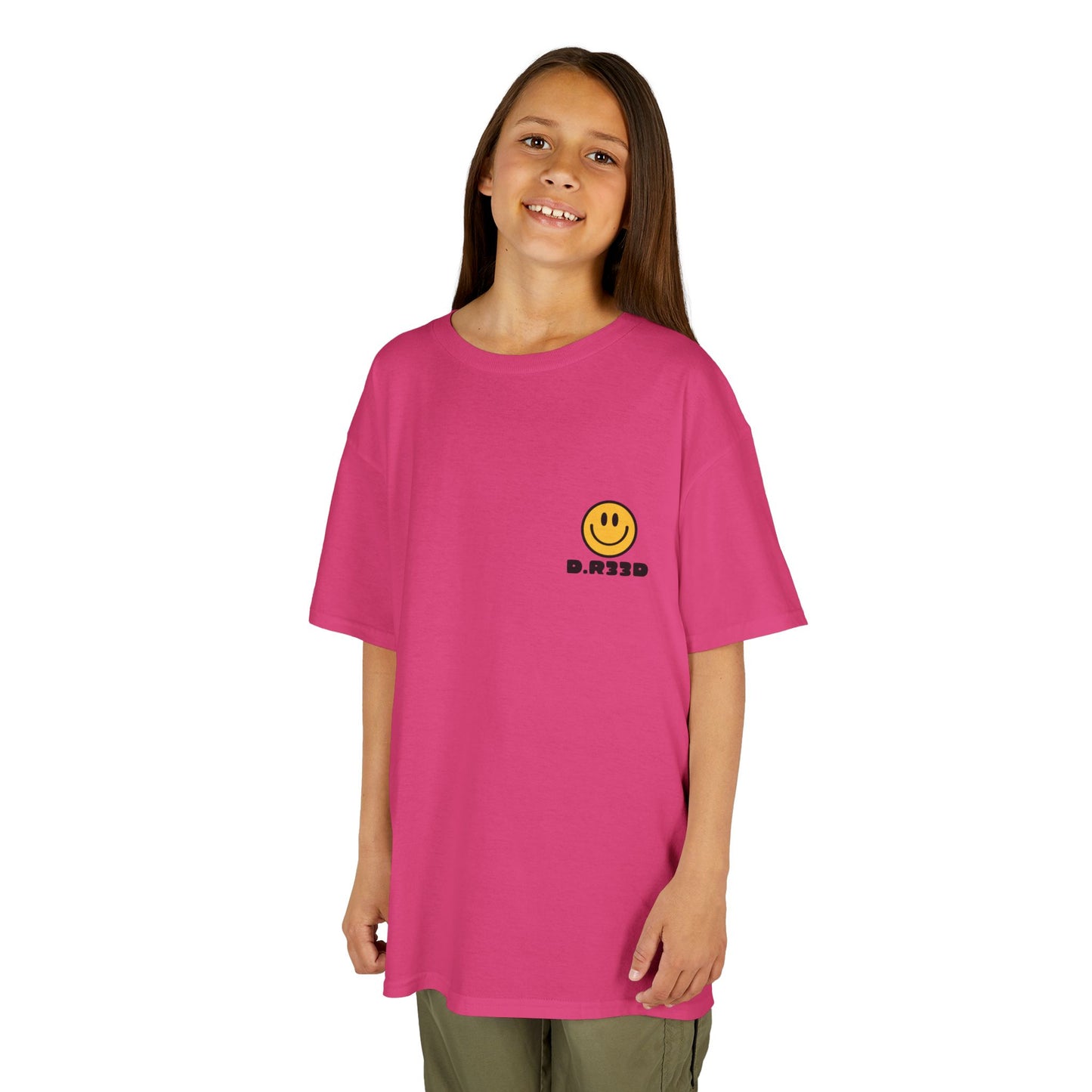 Youth I Woke Up Feeling Happy Front Back Tee