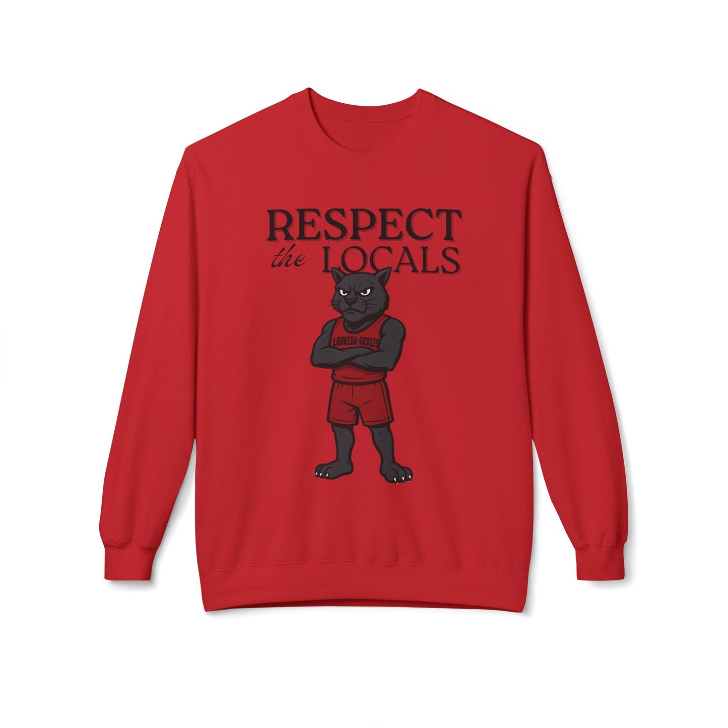Respect the Locals Crewneck Lookeba-Sickles