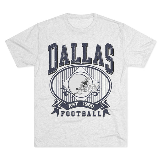 Dallas Football Super Soft Tri Blend Tee