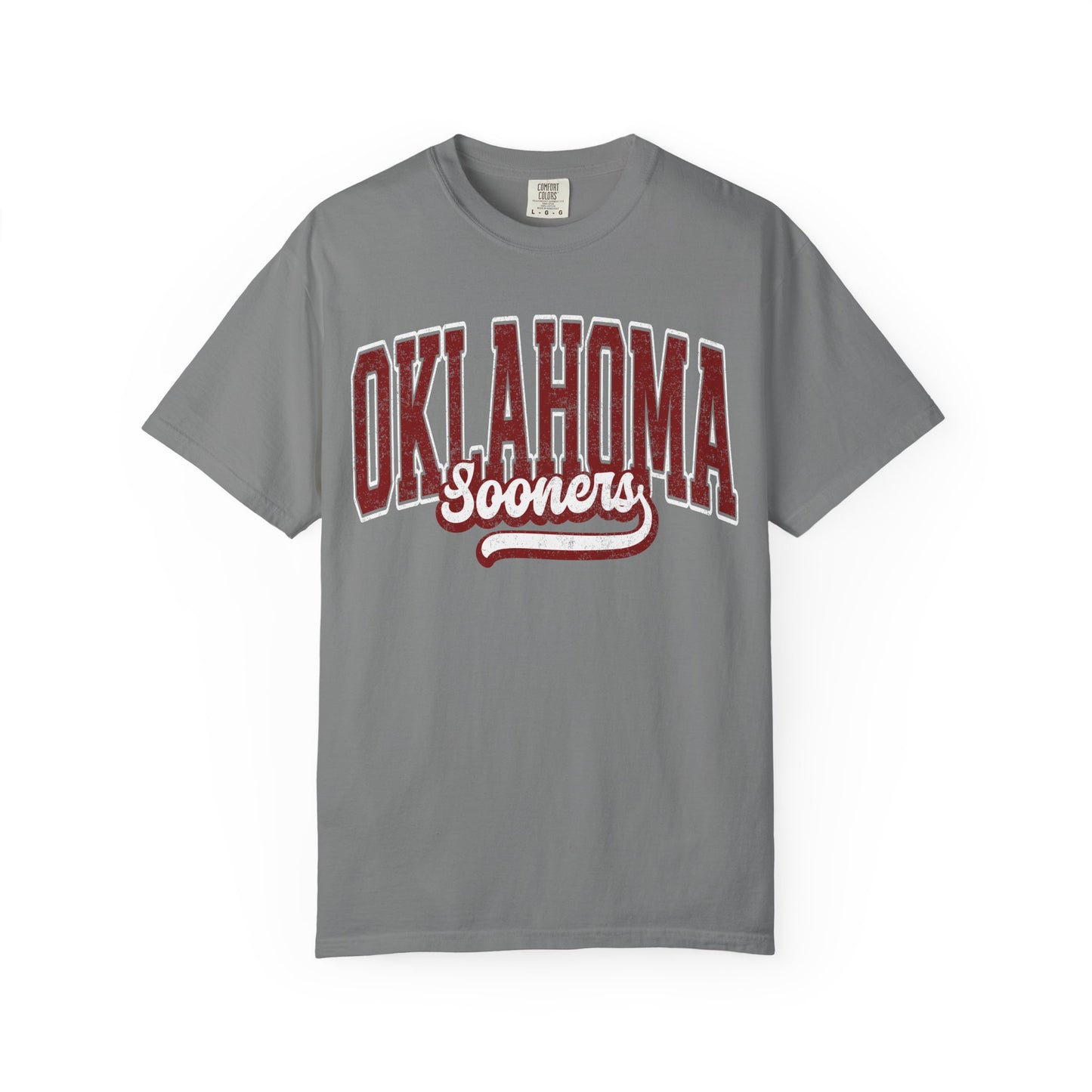 Retro comfort colors tee Oklahoma