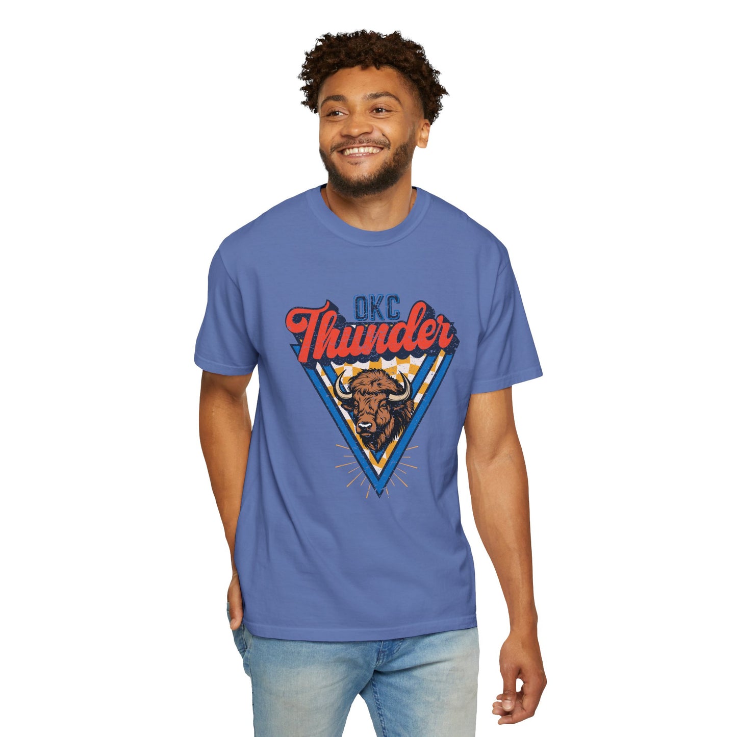 OKC Basketball Comfort Colors Tee