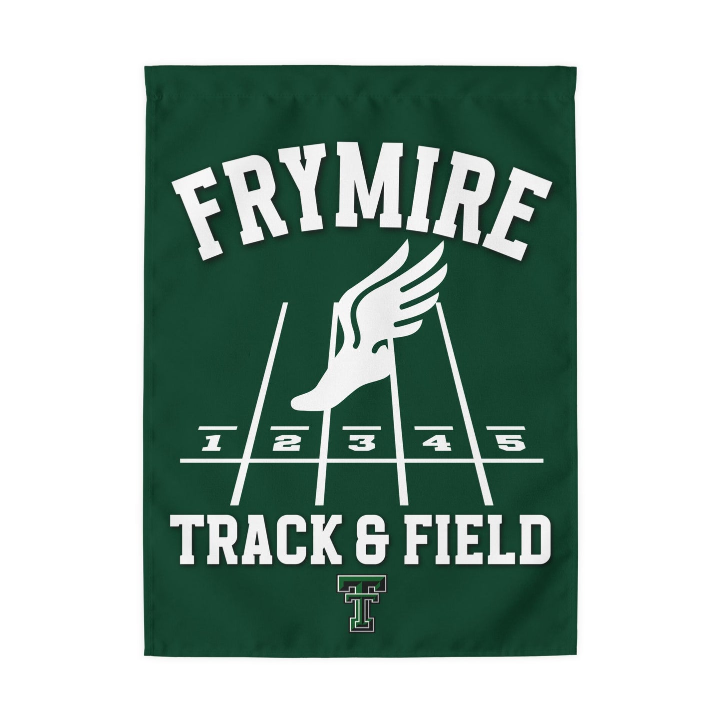 Track and Field Garden Flag 12x18