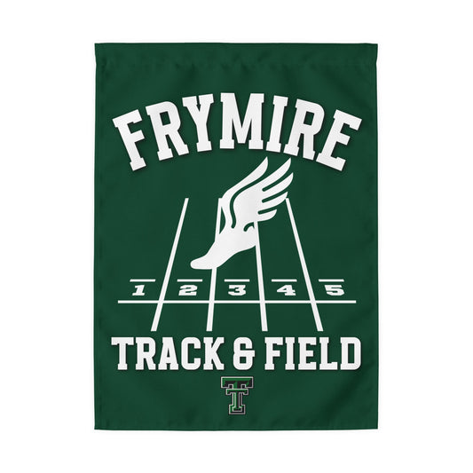 Track and Field Garden Flag 12x18