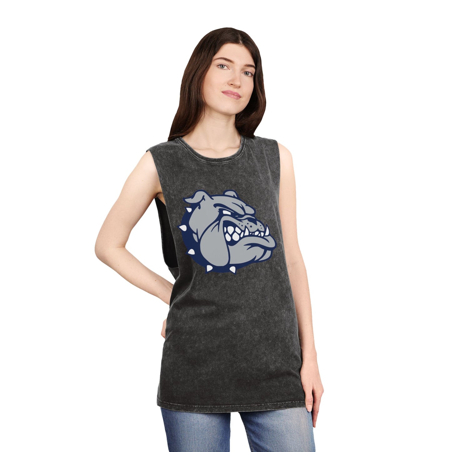 Bulldogs Stonewash Tank Top