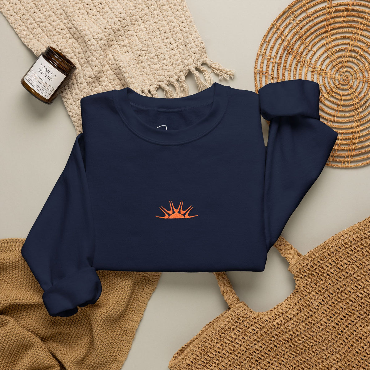 TheraWest Logo Embroidered Unisex Heavy Blend™ Crewneck Sweatshirt
