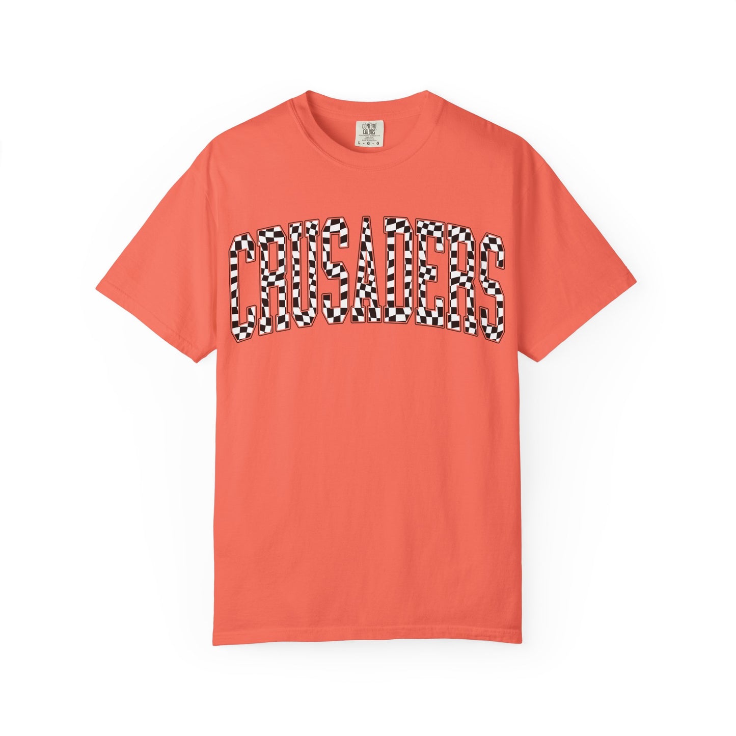 Checkered Crusaders Comfort Colors Tee