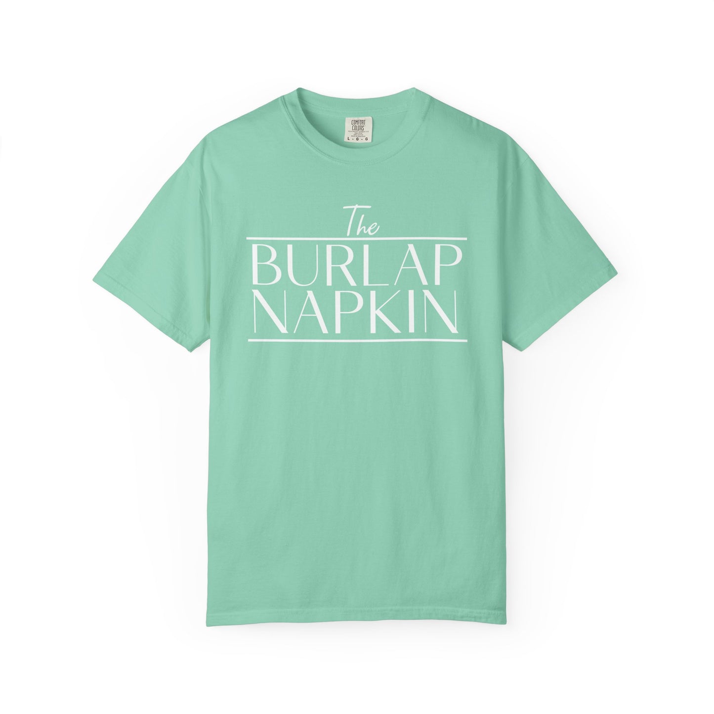 Burlap Napkin Comfort Colors Front/Back