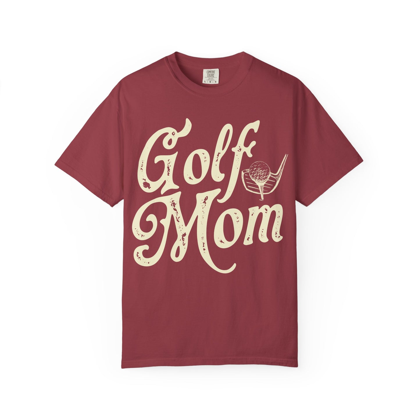Golf Mom Comfort Colors Tee