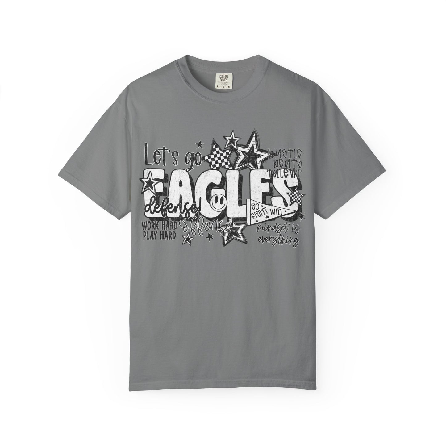 Lets Go Eagles Comfort Colors
