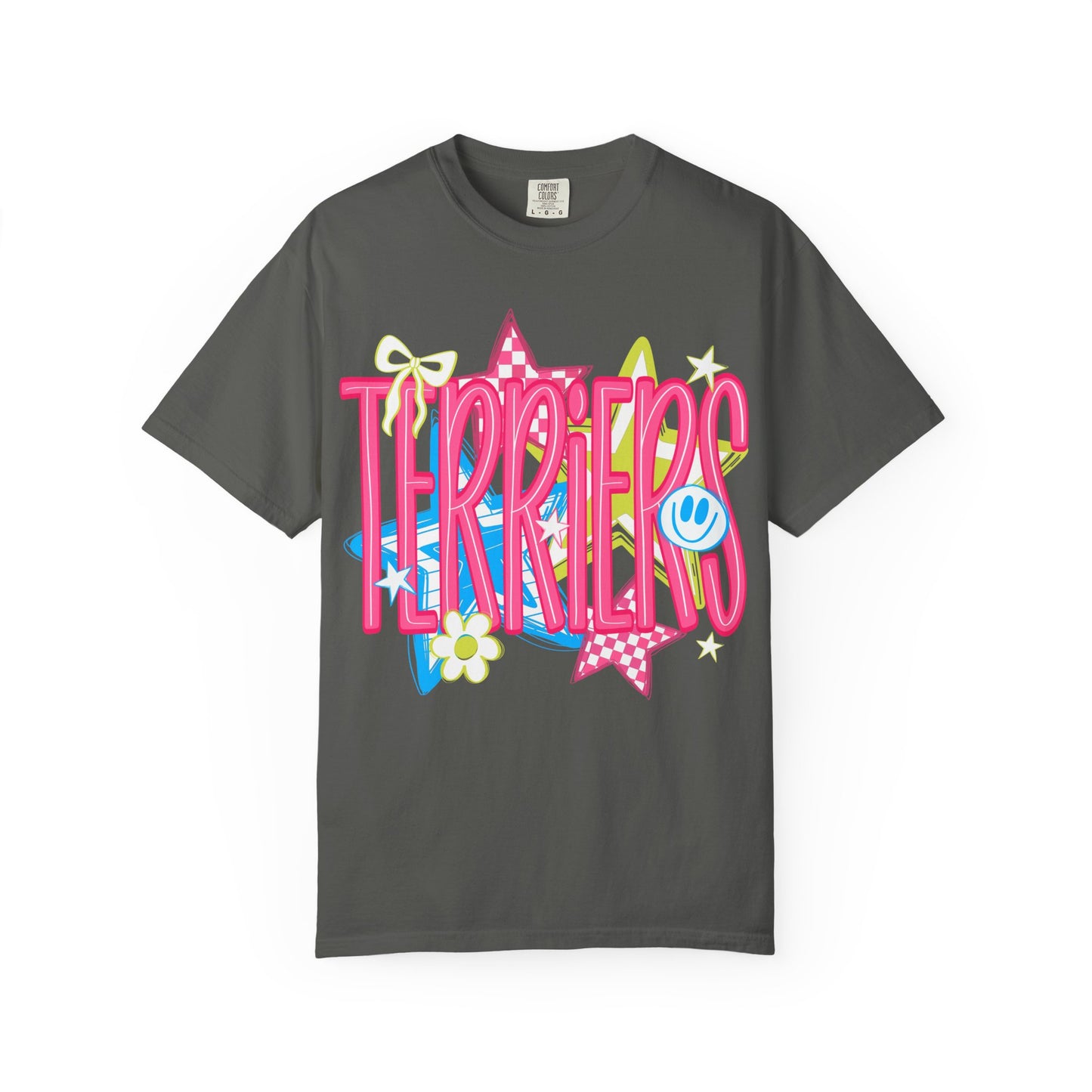 Neon Terriers Comfort Colors Tee