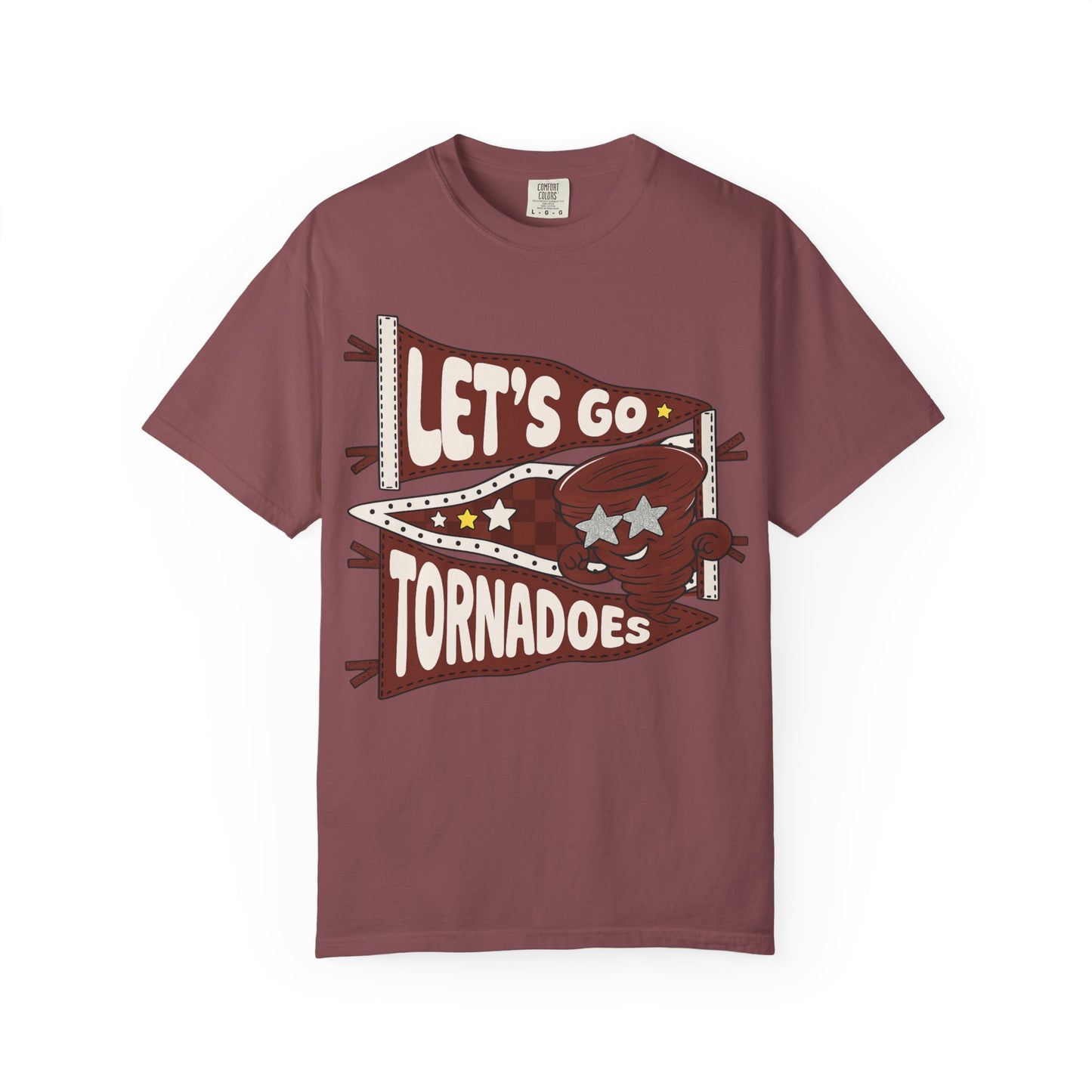Pennant Flag Tornadoes Comfort Colors