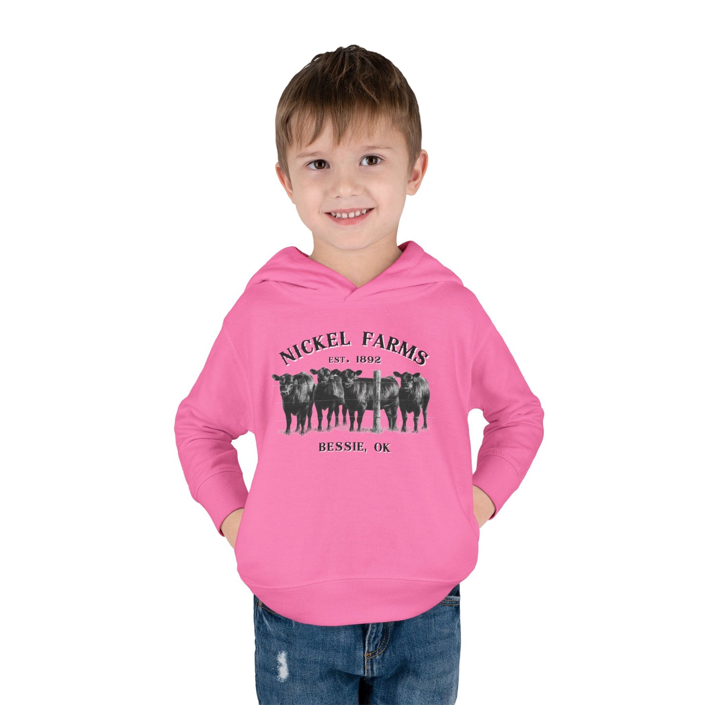 Toddler Pullover Fleece Hoodie Nickel Farms
