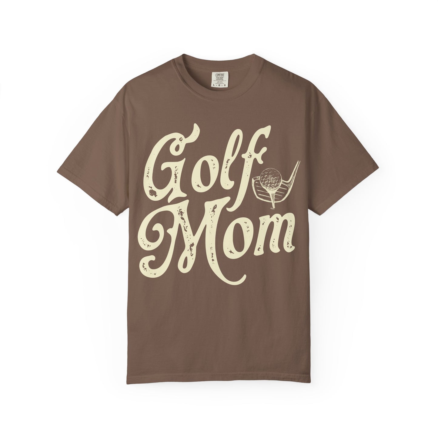 Golf Mom Comfort Colors Tee