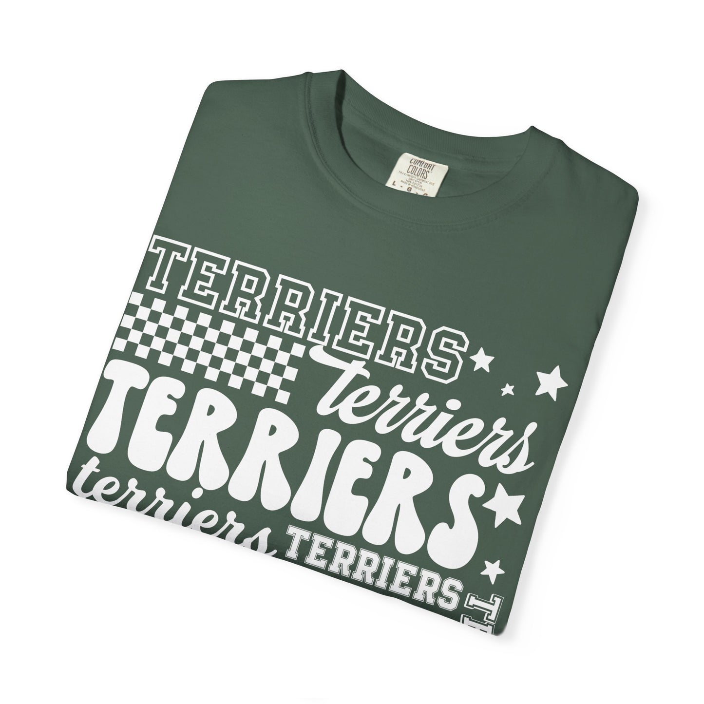 Terriers Repeated Comfort Colors Tee