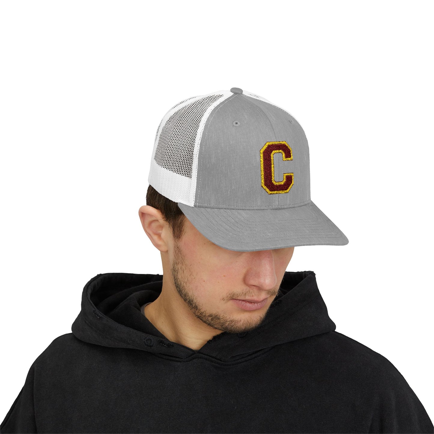 Snapback Trucker Cap Embroidered Clinton