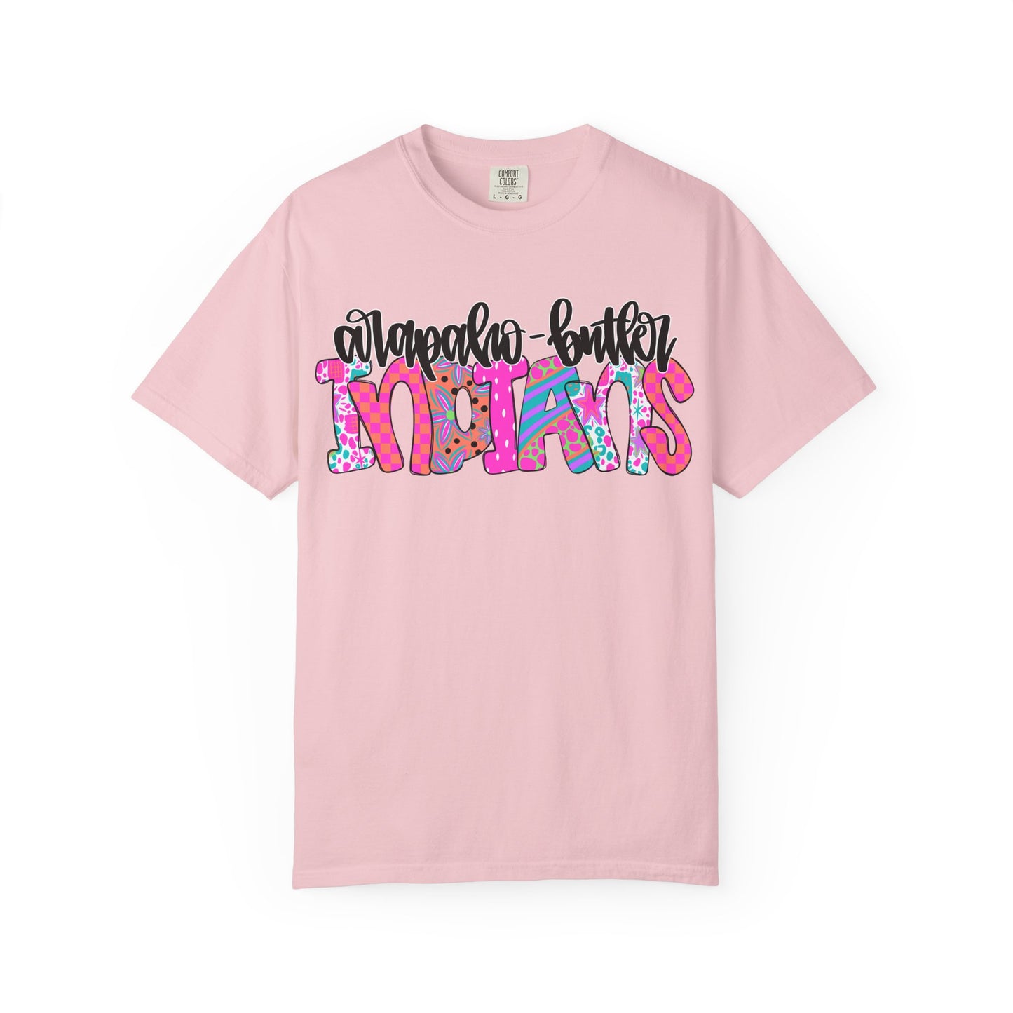 AB Indians Funky Stacked Comfort Colors Tee