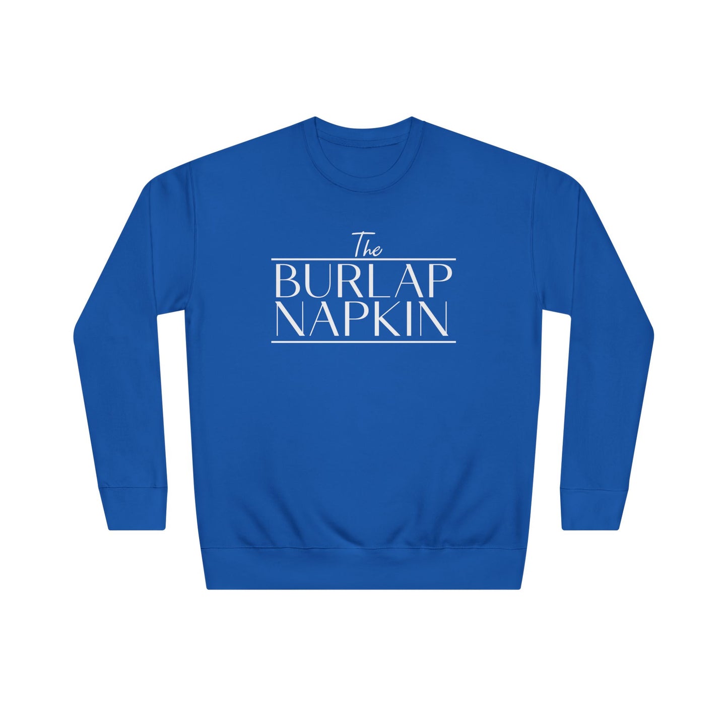 Unisex Crew Sweatshirt The Burlap Napkin