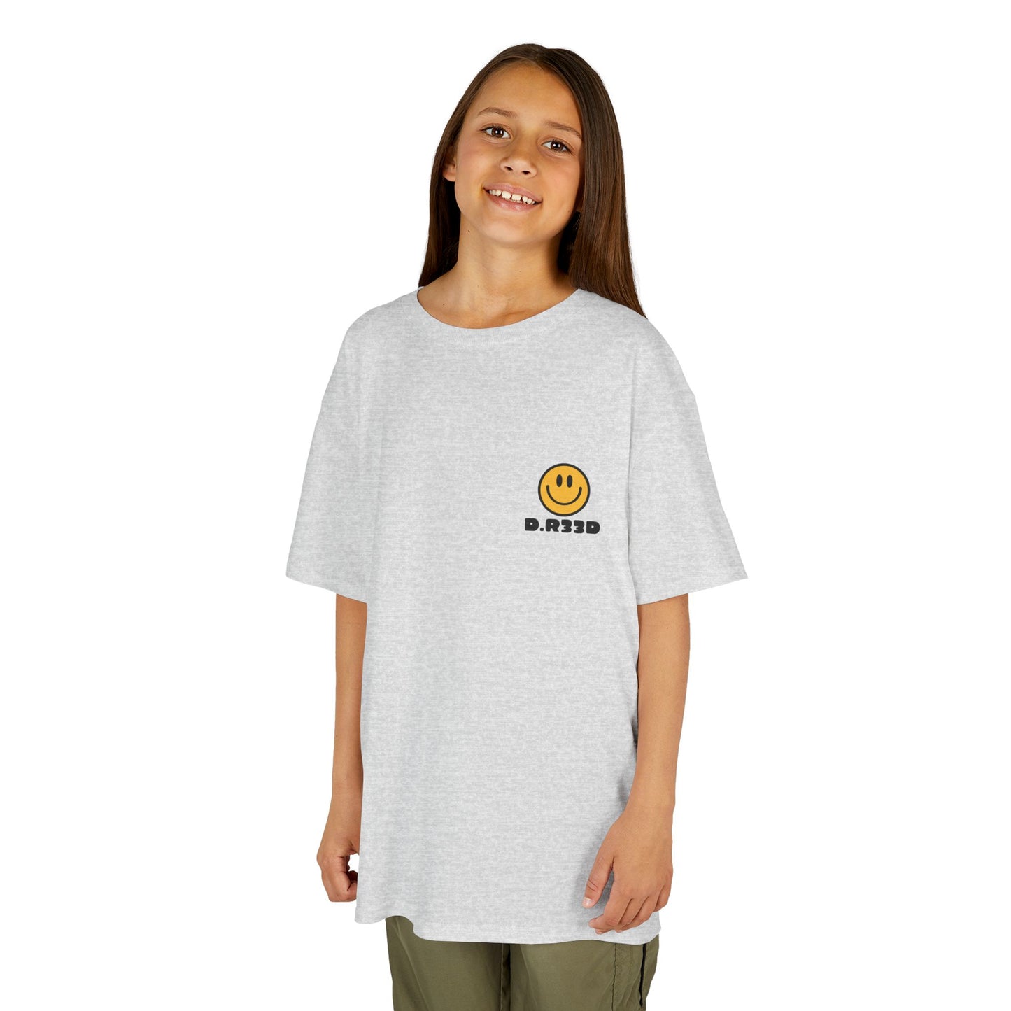 Youth I Woke Up Feeling Happy Front Back Tee