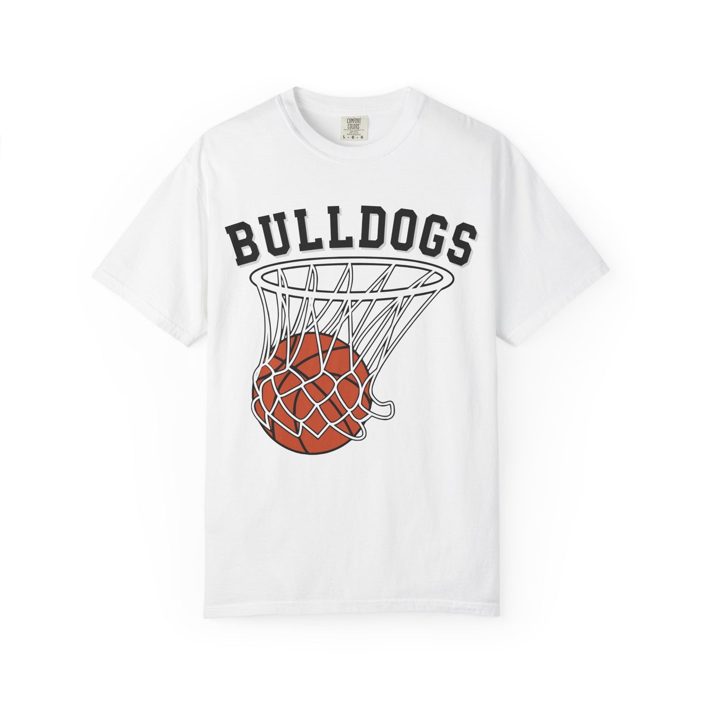 Bulldogs Basketball Comfort Colors Tee