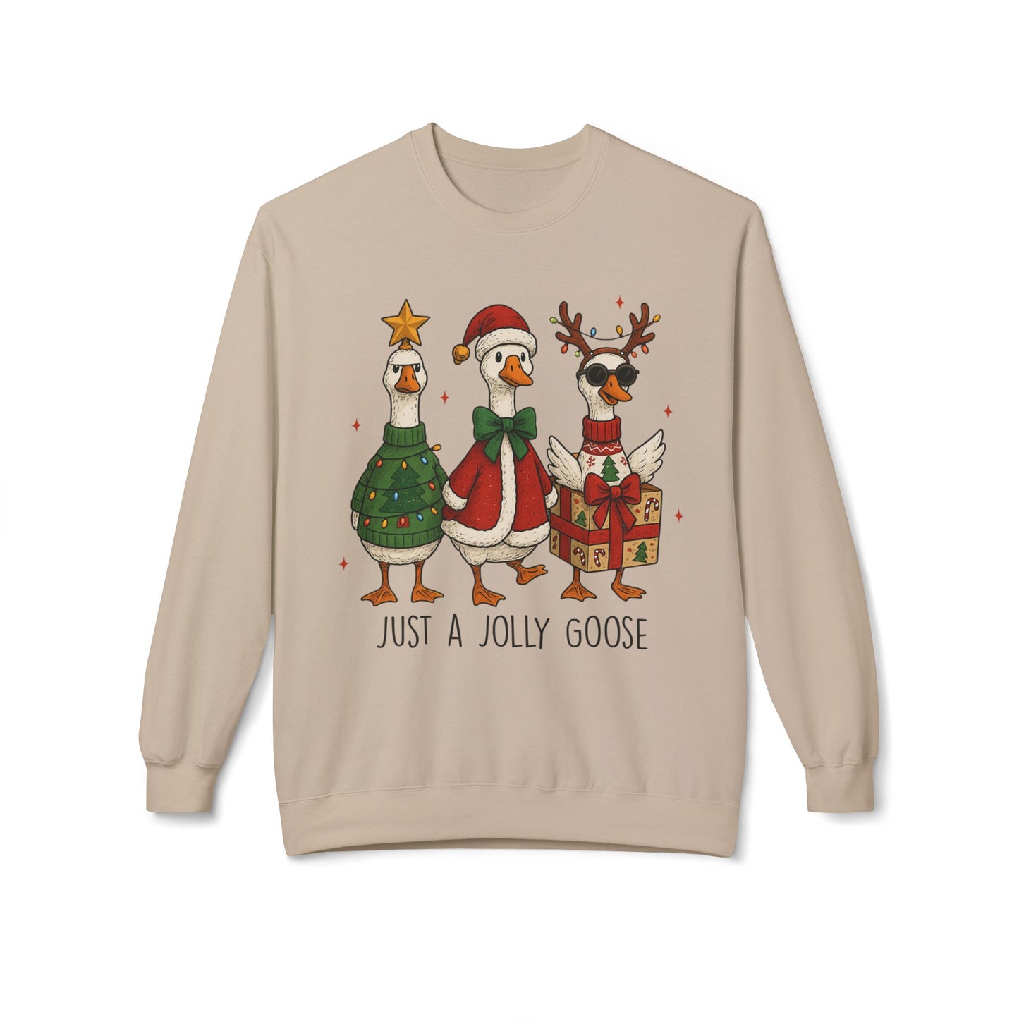 Just a Jolly Goose Midweight Softstyle Crewneck