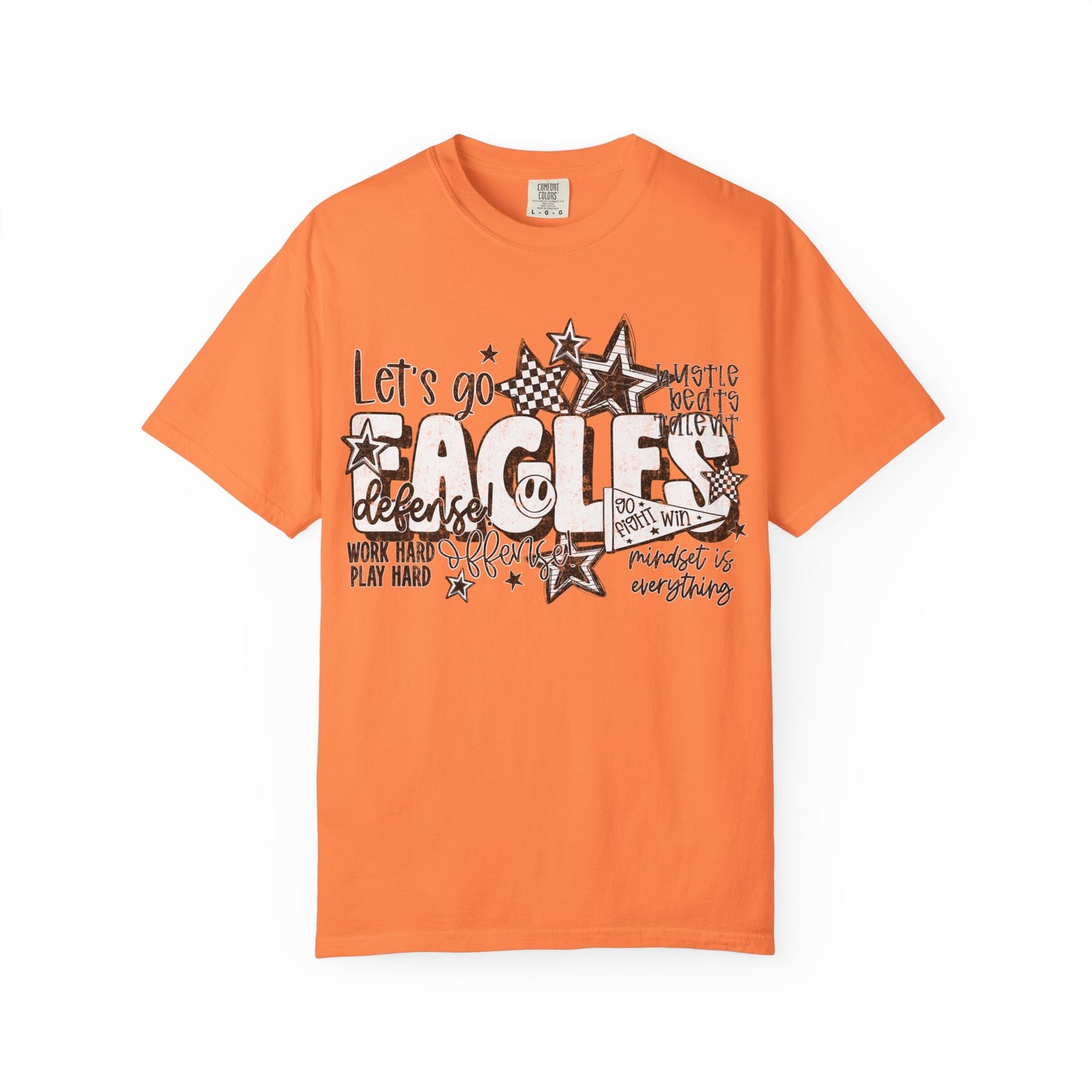 Lets Go Eagles Comfort Colors