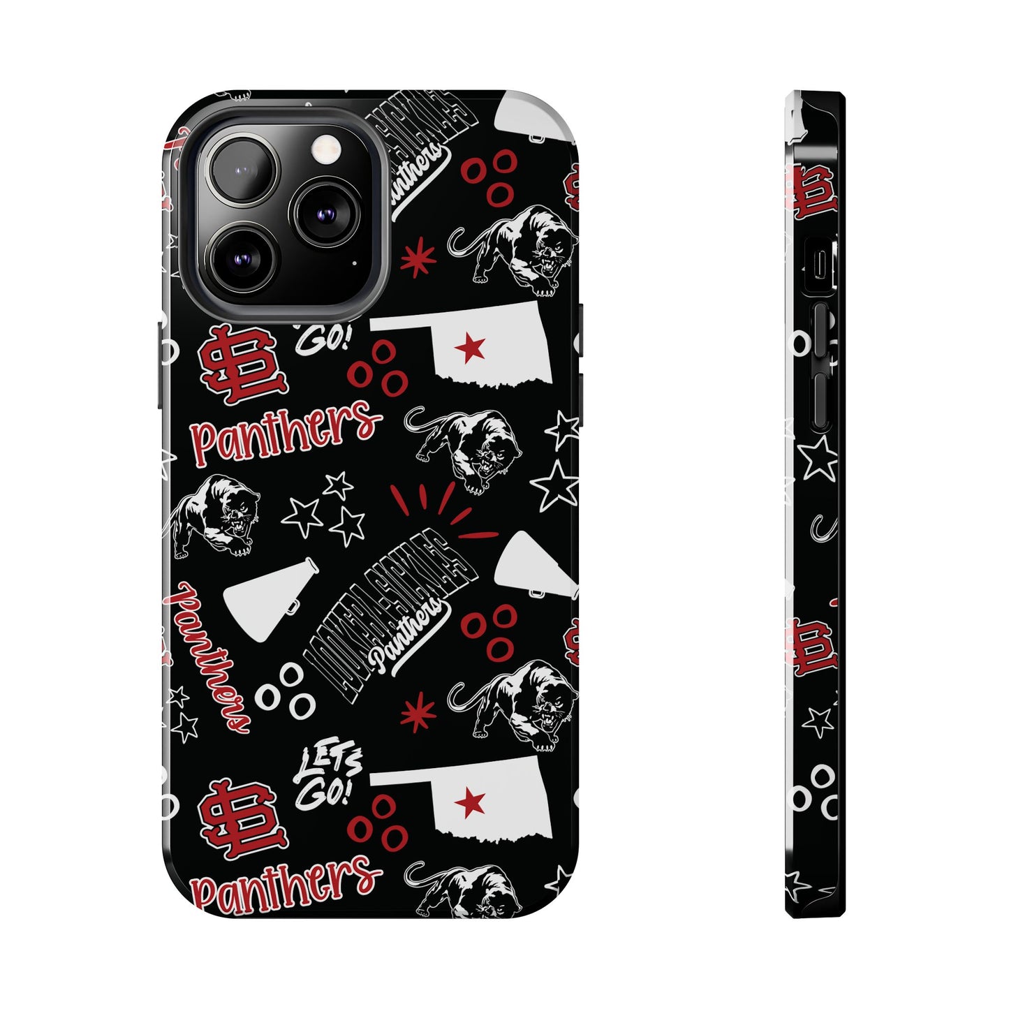 Black LS Panthers Phone Case