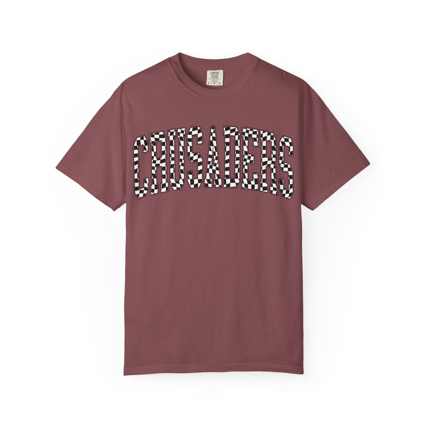Checkered Crusaders Comfort Colors Tee