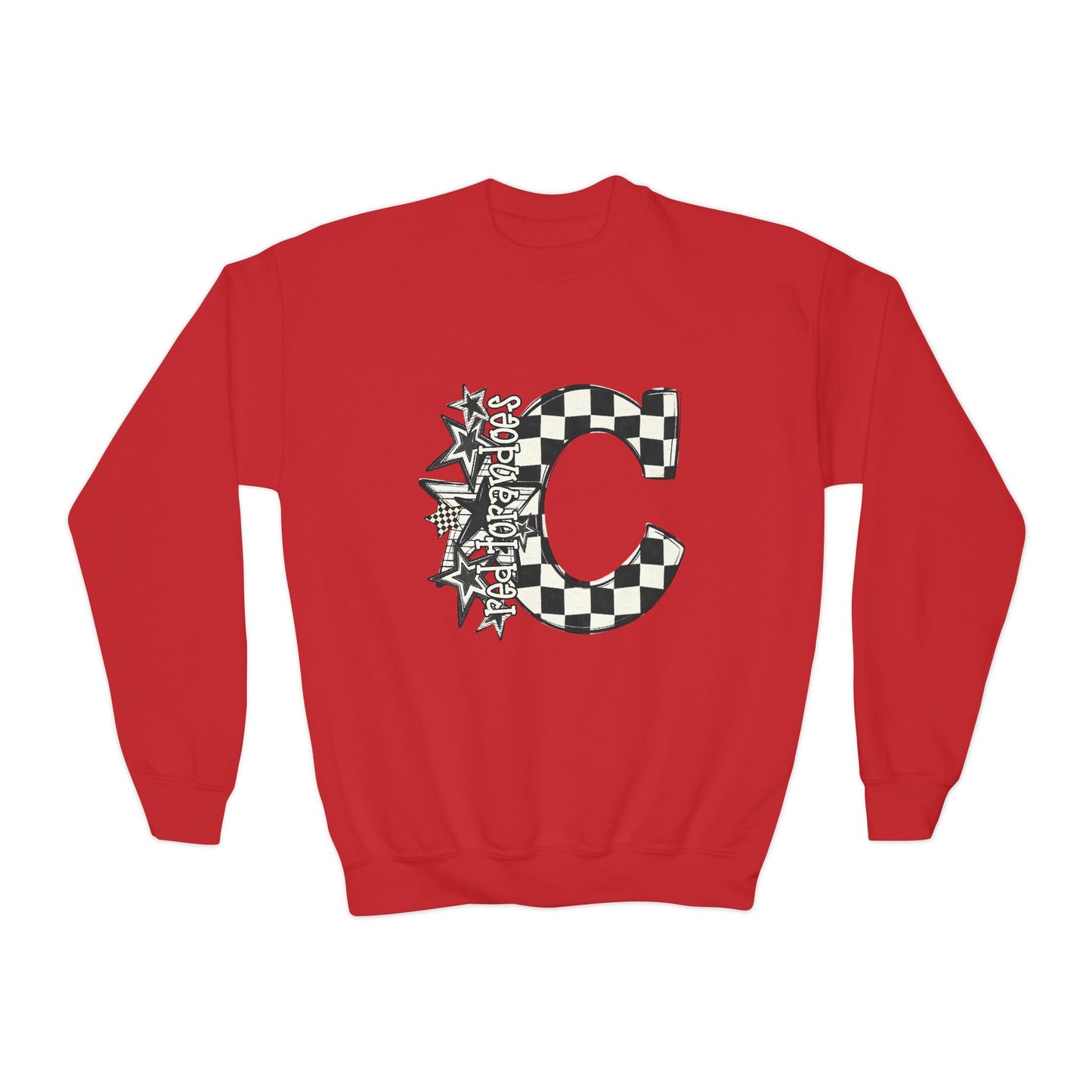 Clinton stars Youth Crewneck Sweatshirt