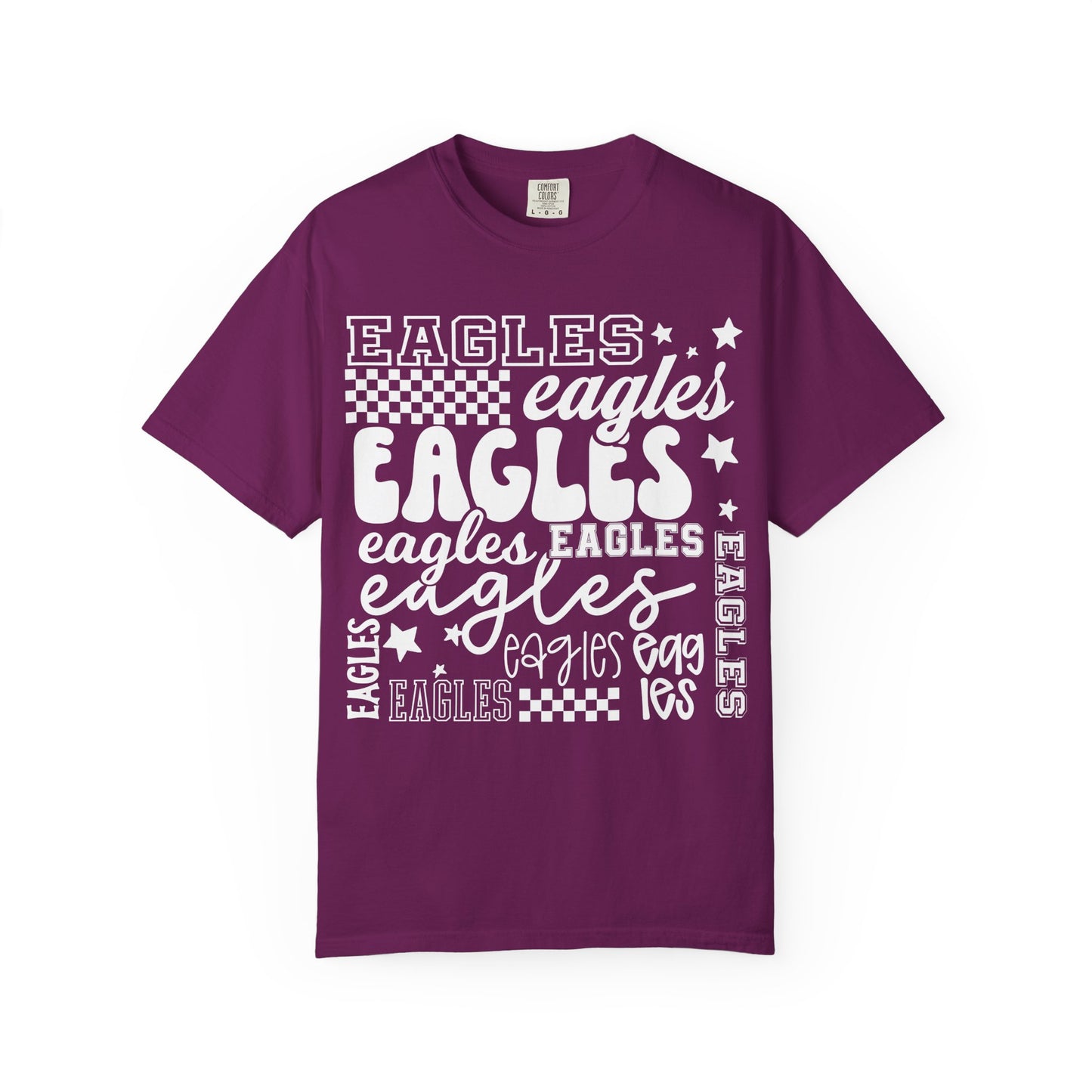 Eagles Repeated Comfort Colors Tee