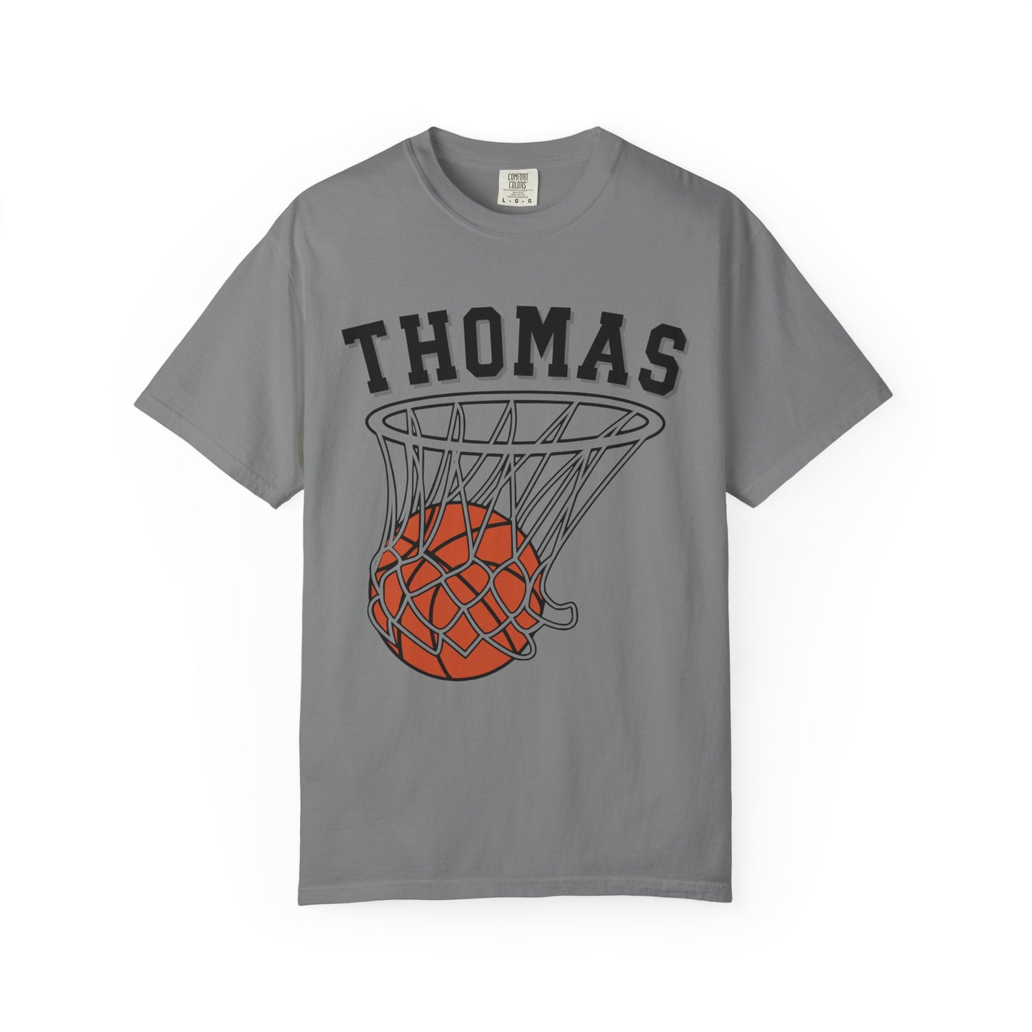Thomas Basketball Comfort Colors tee